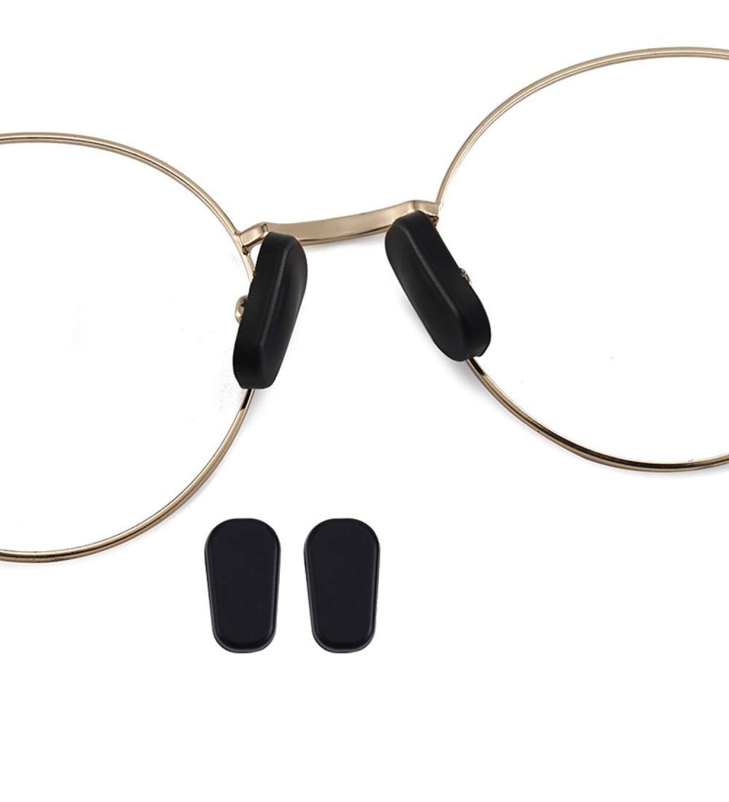 BEHLINE Slip-on Silicone Nose Pads Covers - Anti-Slip Nose Cushion for Eyeglasses (Black 1 Pair) - Buy Online on GoSupps.com
