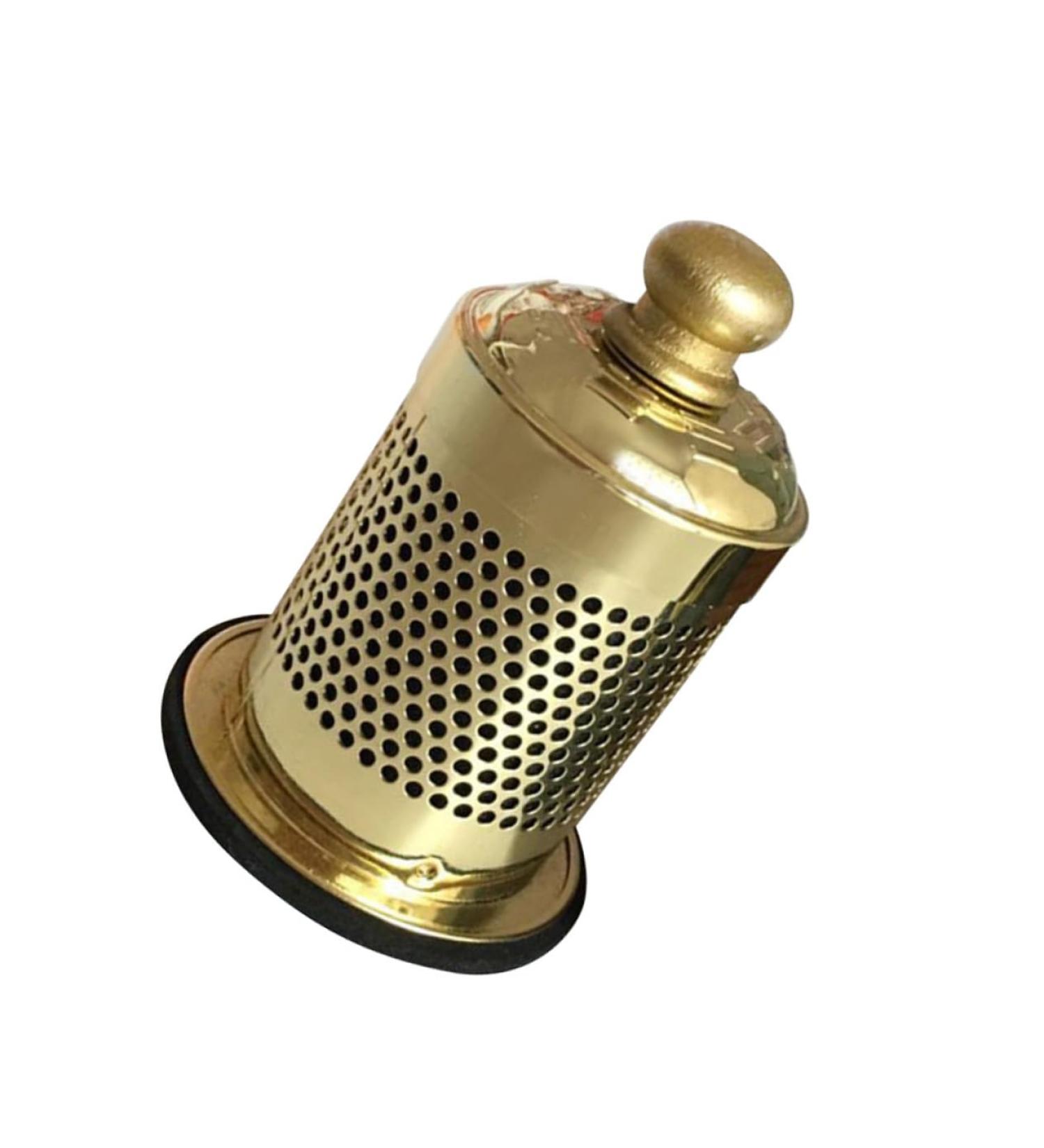 Gleavi 2 Series Moxibustion Box - Copper Golden Moxa Burner & Holder Set - Household Air Purifiers - 2pcs (8x5.7cm) for Healing & Wellness - Buy Online on GoSupps.com