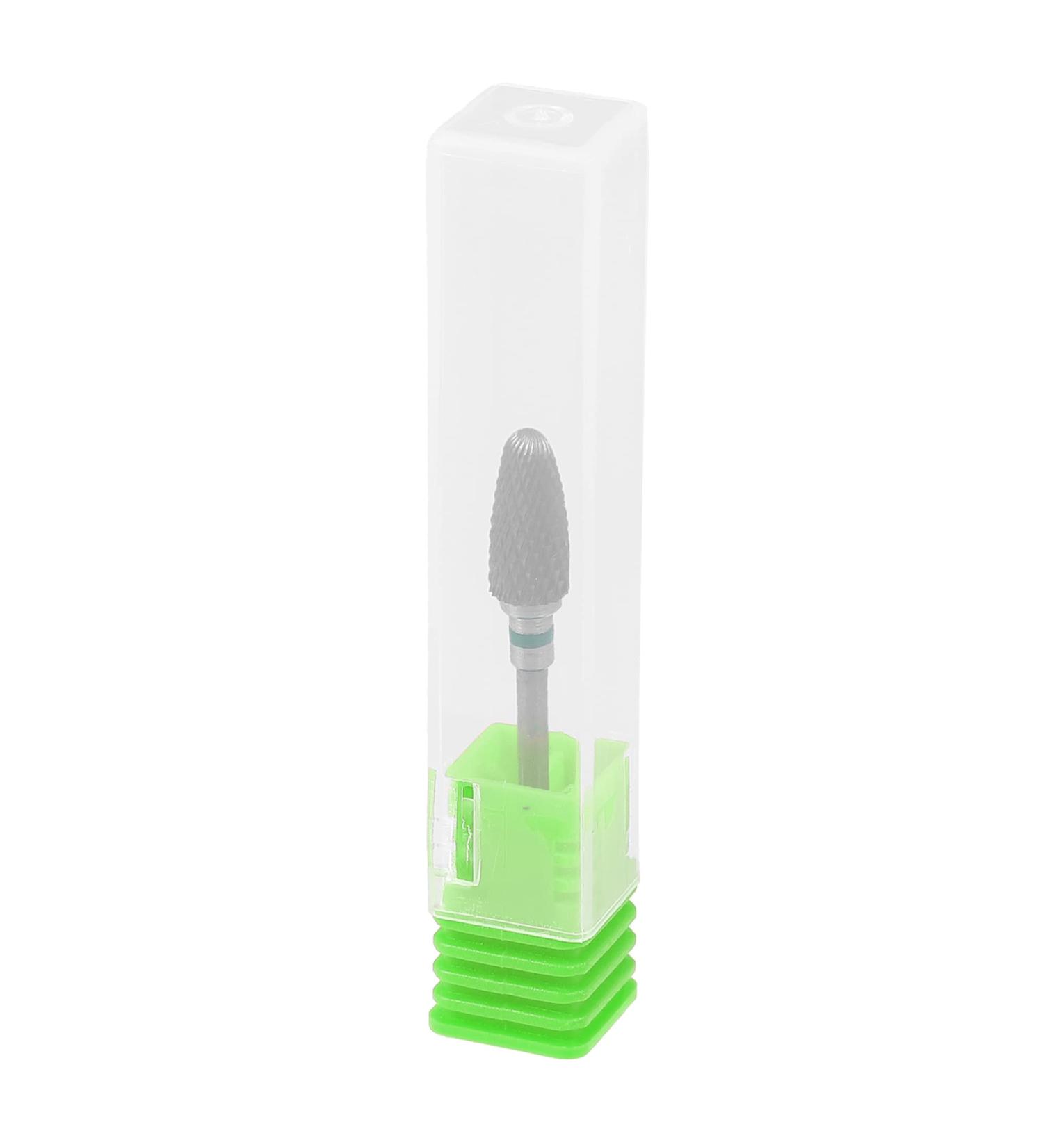 VOCOSTE Nail Drill Bits Set for Acrylic Nails 0.5 Inch Professional Tungsten Nail File Bits Nail Art Tools Manicure Pedicure Shapen Remove Tools Green - Buy Online on GoSupps.com