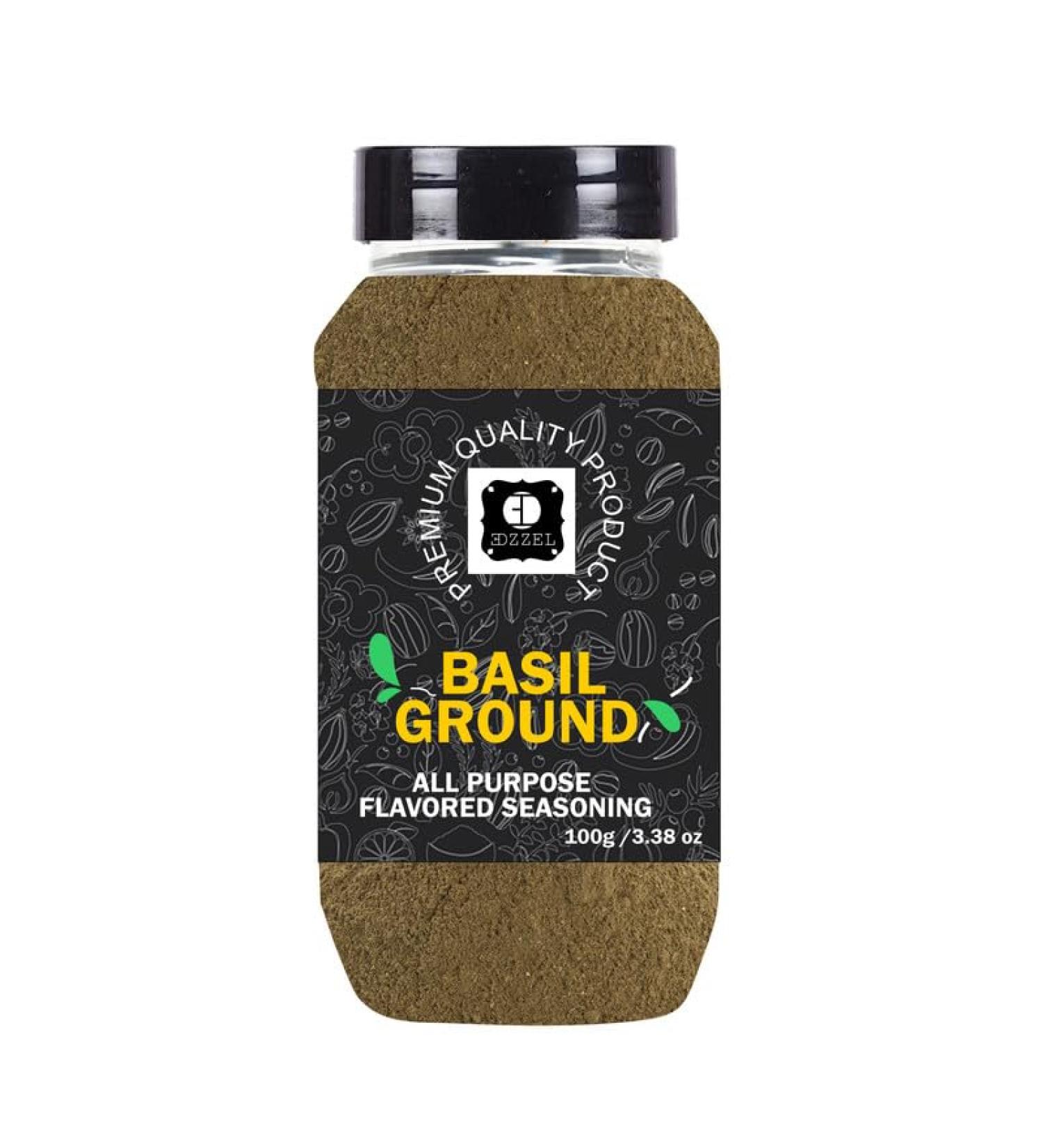 EDZZEL EDZZEL Premium Quality Natural Indian Basil Ground - 100g Box (Pack of 3)