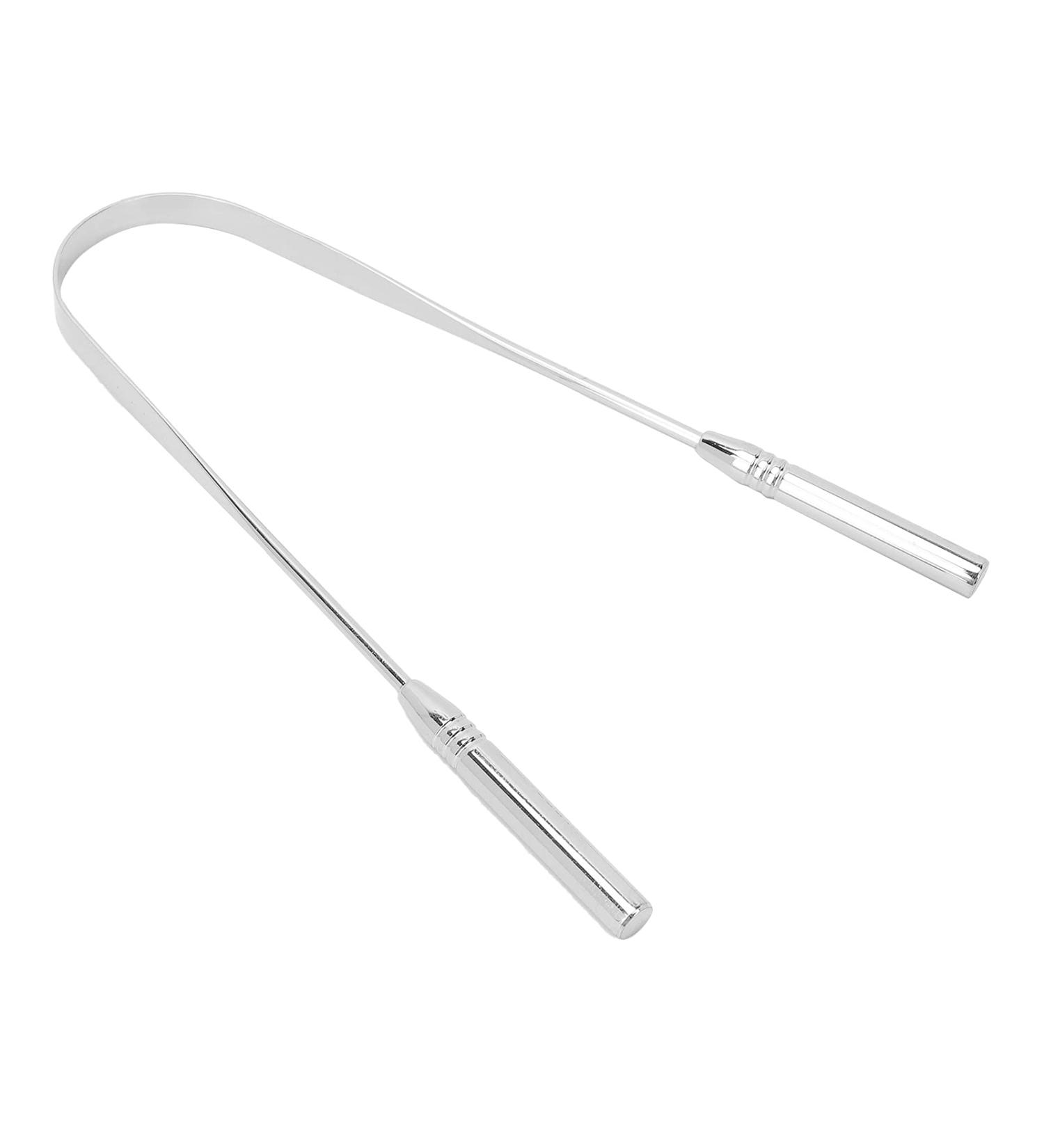 Buy Tongue Scraper & Cleaner - Reusable Oral Hygiene Tool for Adults | Travel & Home Use - Best International Shipping - Buy Online on GoSupps.com