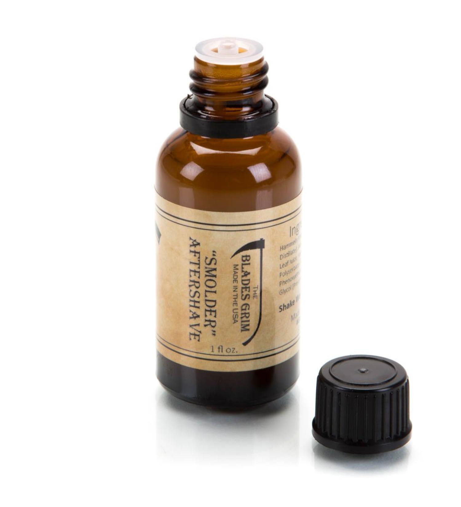 Aftershave Oil - Handmade in the USA (Smolder 1oz) | Premium International Shipping - Buy Online on GoSupps.com