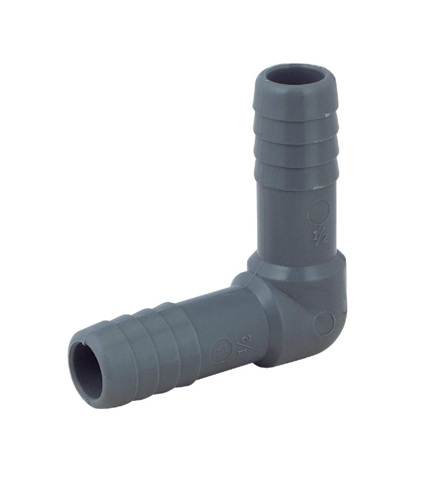 BOSHART Industries Elbow Poly Barb 1/2 in UPPE-05