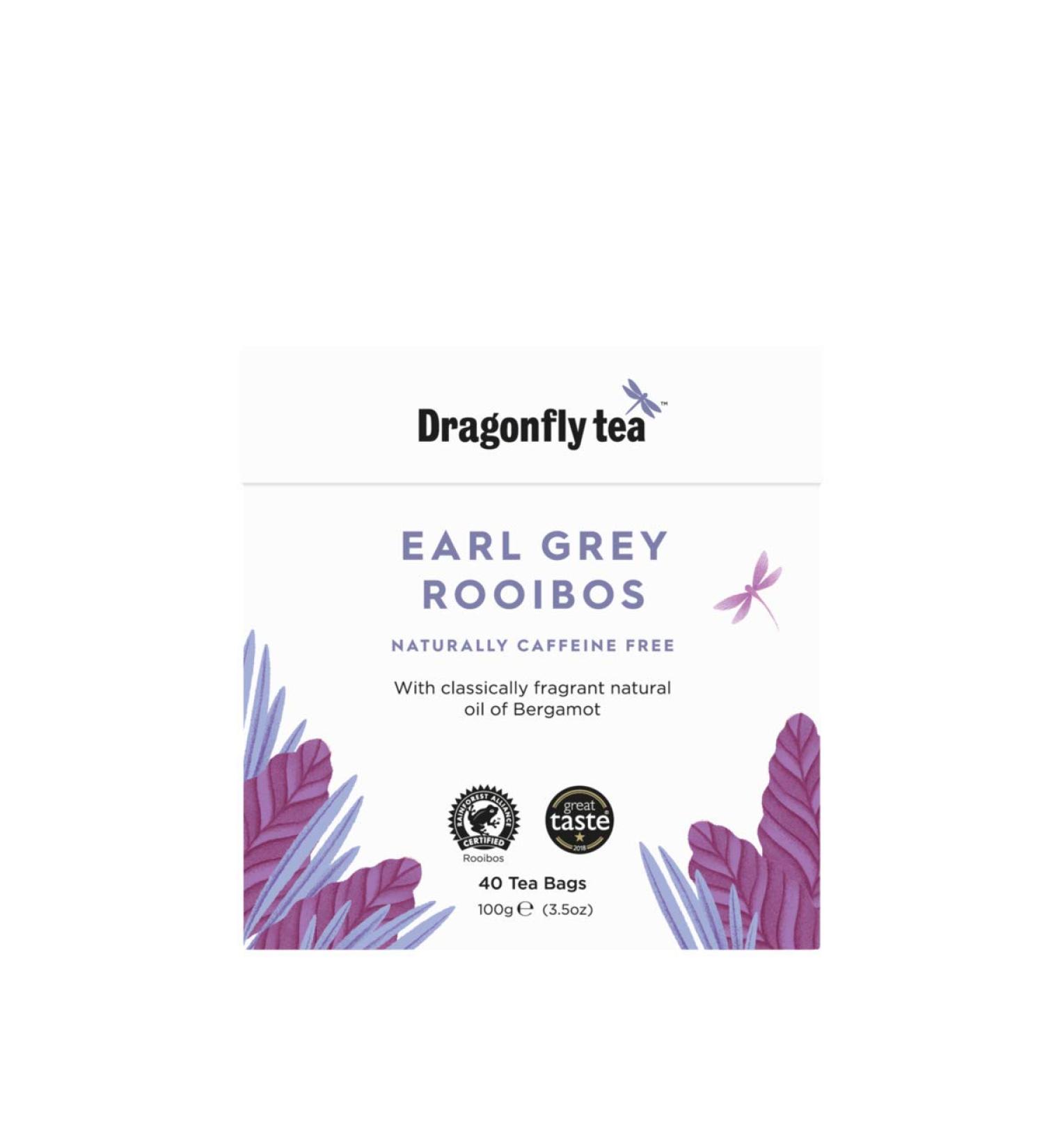 Dragonfly Teas | Rooibos Earl Grey | 2 x 40 bags
