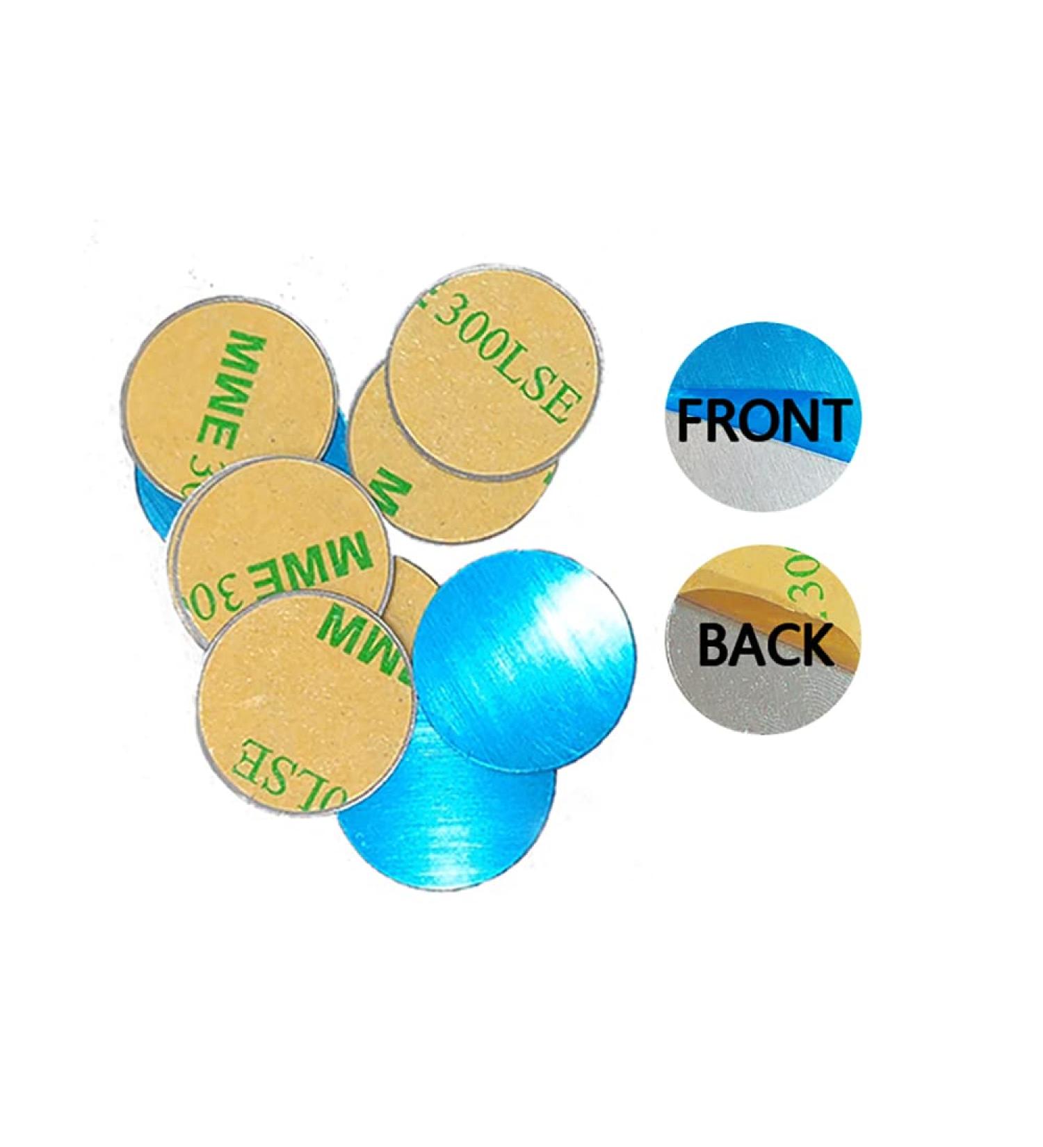 50pcs Metal Stickers Adhesive Set for Non-Magnetic Eyeshadow Pans - Magnetic Strips for Cosmetics Palette Accessories - Buy Online on GoSupps.com