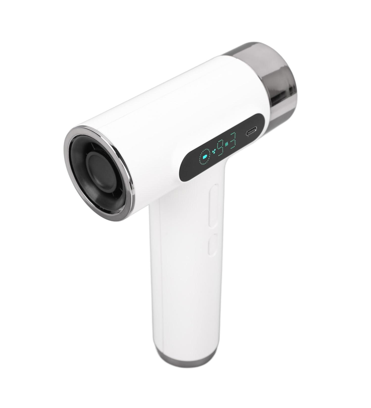 Cordless Blow Dryer 300W 100000RPM Large Display Baby Hair Dryer with Intelligent Temperature Control High Speed USB Rechargeable Portable Hair Dryer for Home Travel Outdoor - Buy Online on GoSupps.com