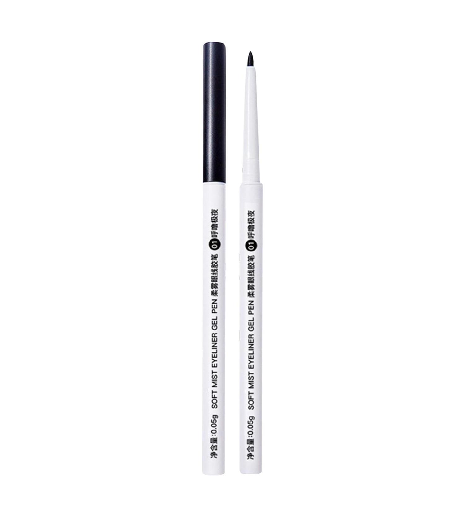 Eyeliner Gel Pencil | Eye Makeup Eyeliner - Sweatproof Eye Liner Pencil Ultra Fine Waterproof Liner Longwearing Eye Pencil For Different Makeup Glides On Easil Aezon #01 Snoring Polar Night - Buy Online on GoSupps.com