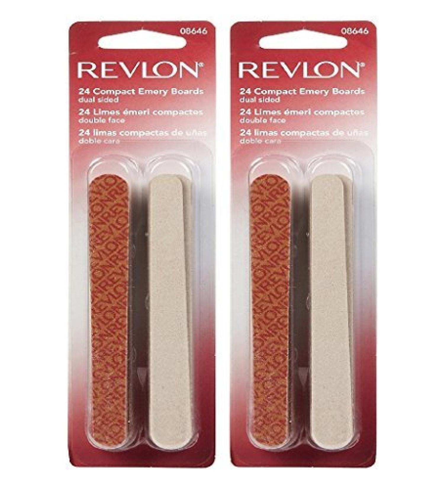 Revlon Compact Emery Boards 24 Count