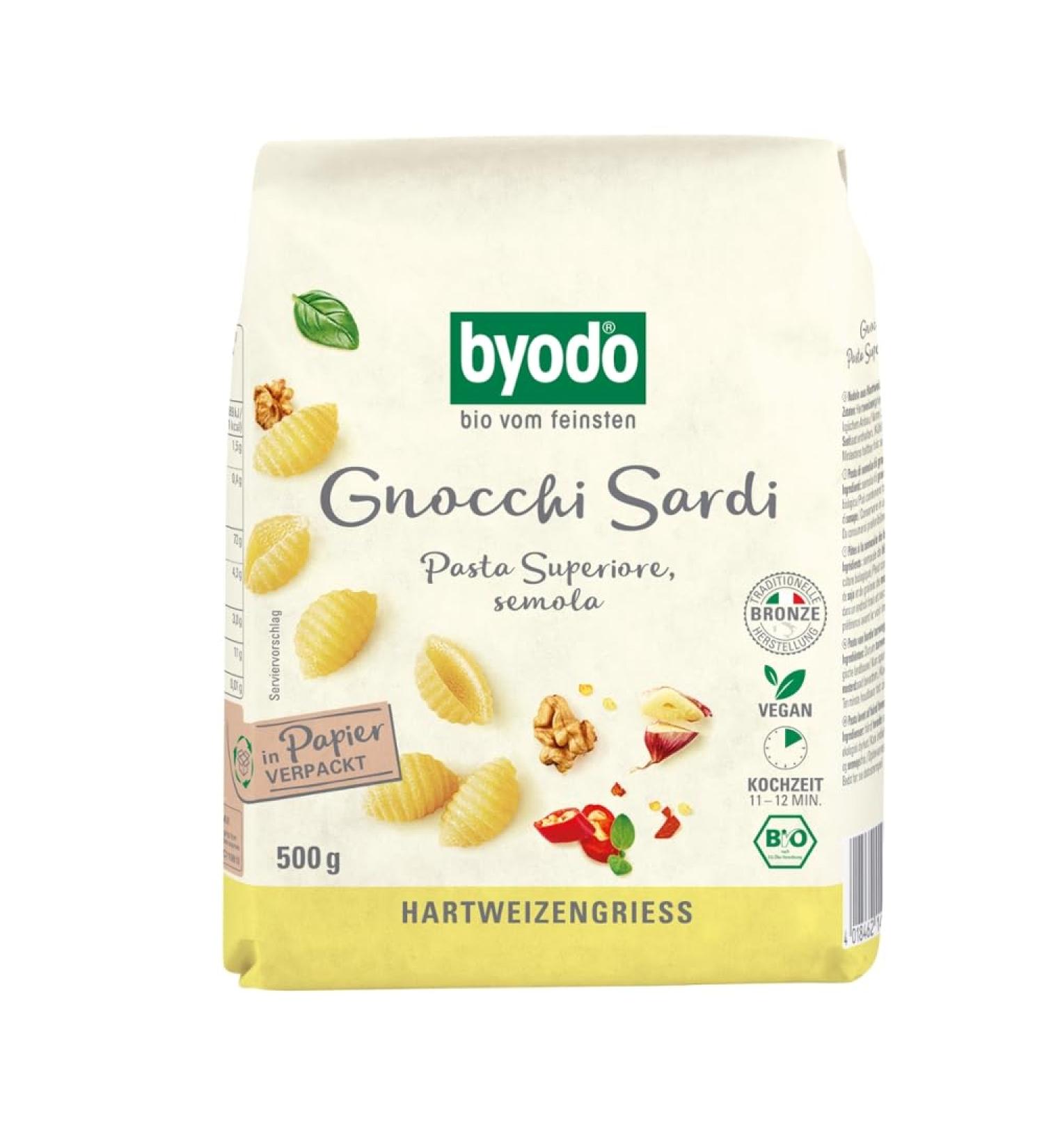  ByoDo Byodo Gnocchi sardines 6 x 500g - Buy Online on GoSupps.com
