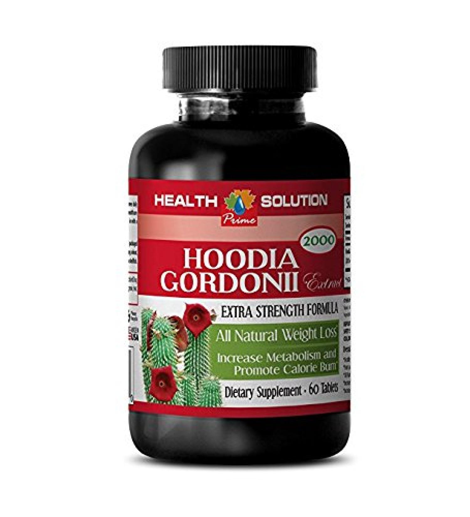 Hoodia Gordonii Extract 2000 - Organic Weight Loss Supplement - 60 Tablets - Buy Online on GoSupps.com