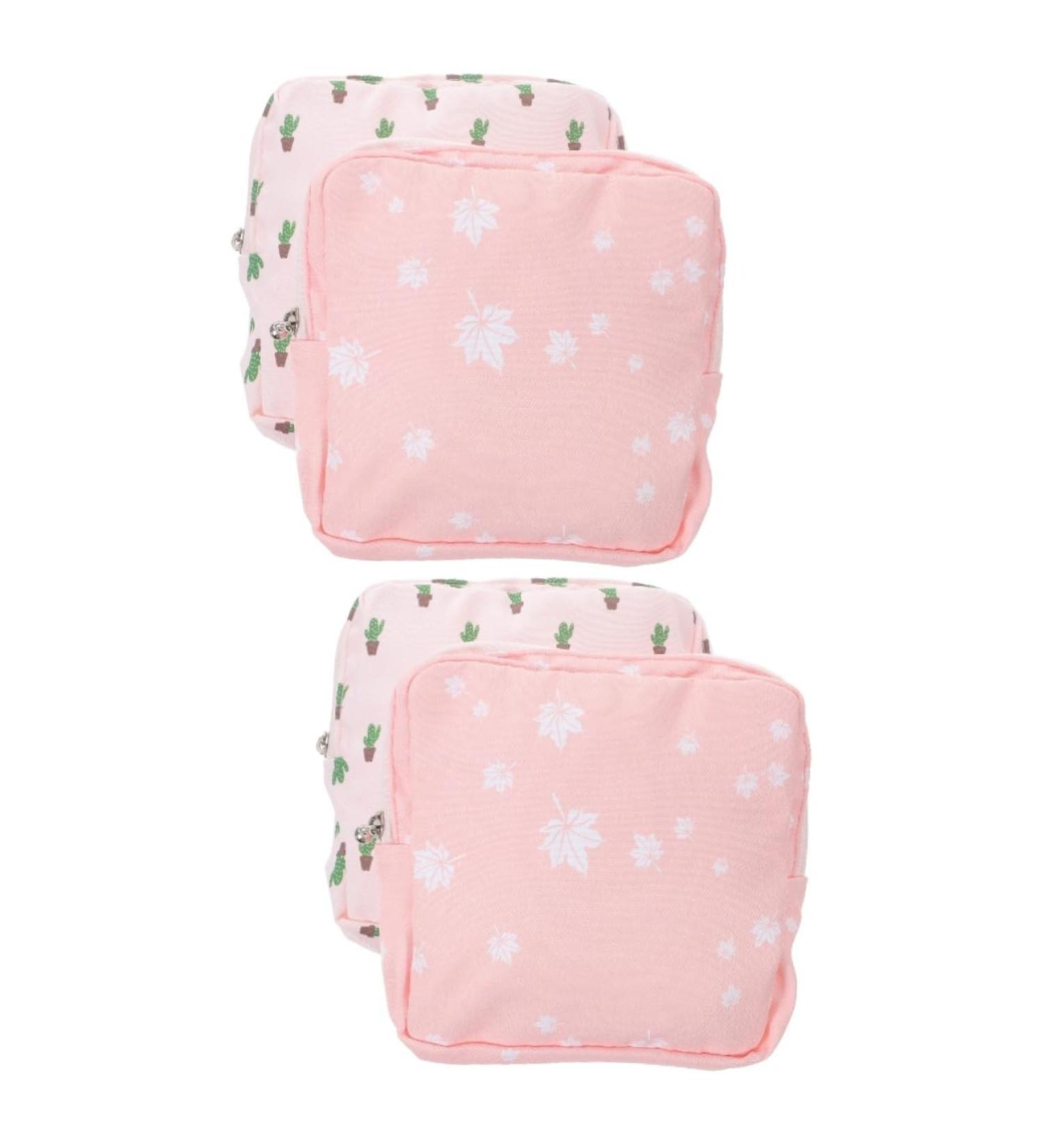 Buy Gleavi 4-Piece Storage Bags for Women - Versatile Cotton Holders for Bandages Napkins Documents Jewelry & Diapers - Perfect for Breastfeeding Inserts - Buy Online on GoSupps.com
