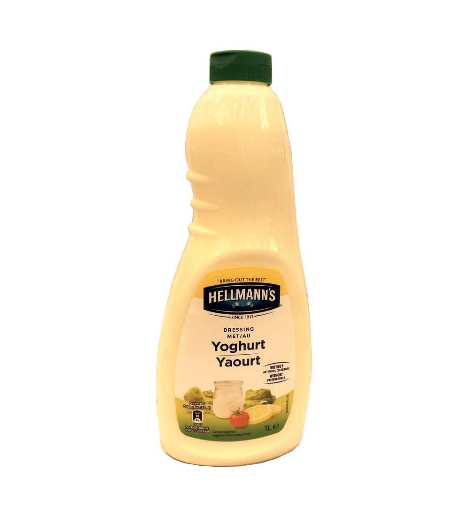 Hellmann's Dressing Yoghurt 1000ml bottle