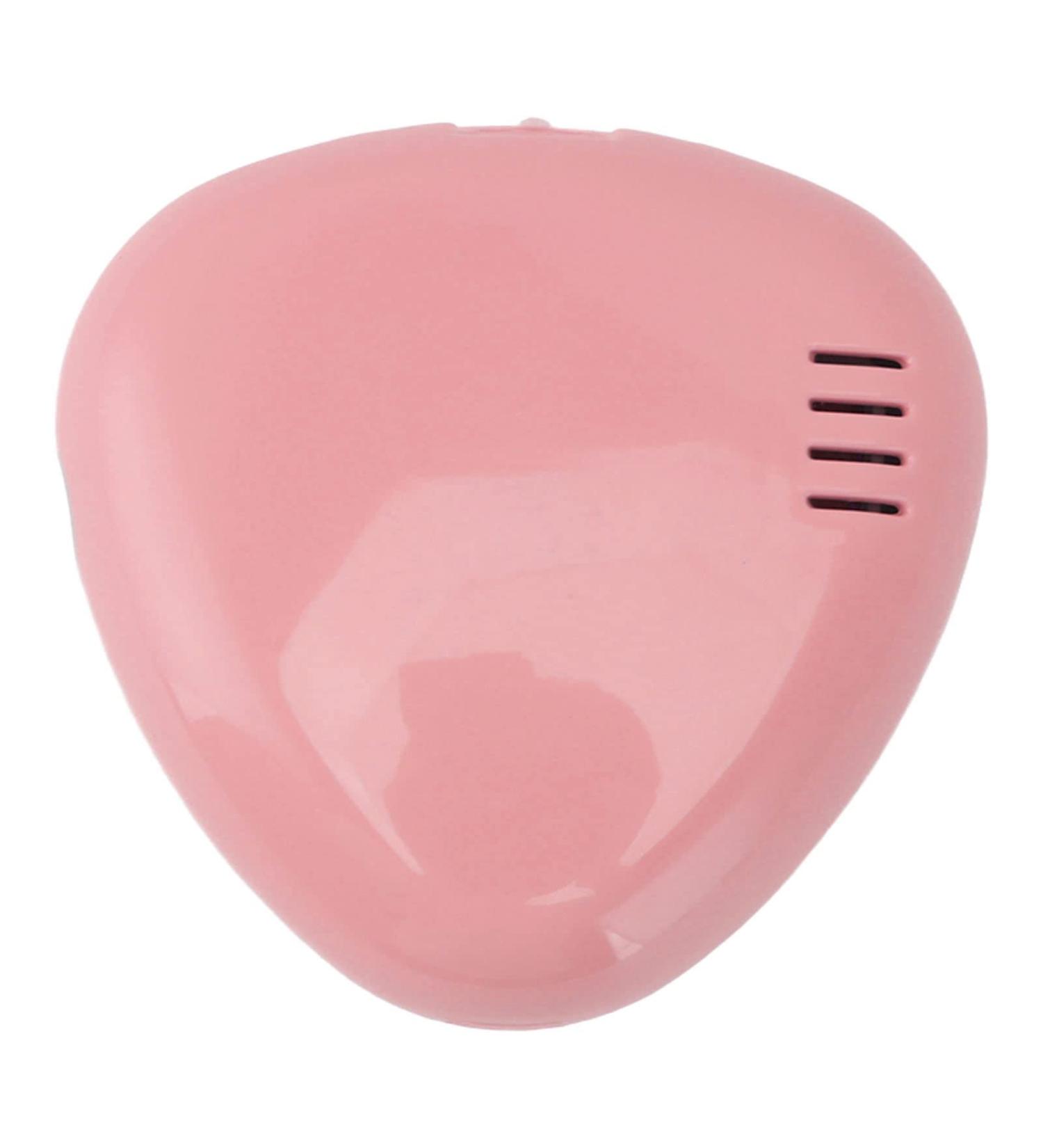 Syrisora Toothbrush Sanitizer Portable Rechargeable Toothbrush Cleaner Holder Travel Home Toothbrush Case (Pink) - Buy Online on GoSupps.com