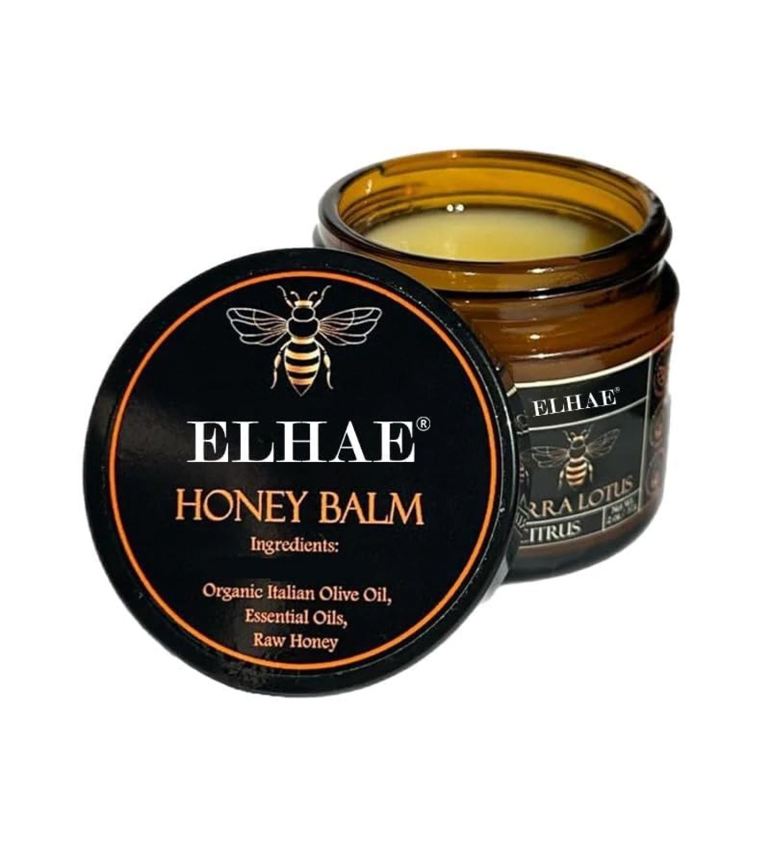 E.LHAE. Honey Balm with Organic Italian Olive Oil Essential Oils Raw Honey - Buy Online on GoSupps.com