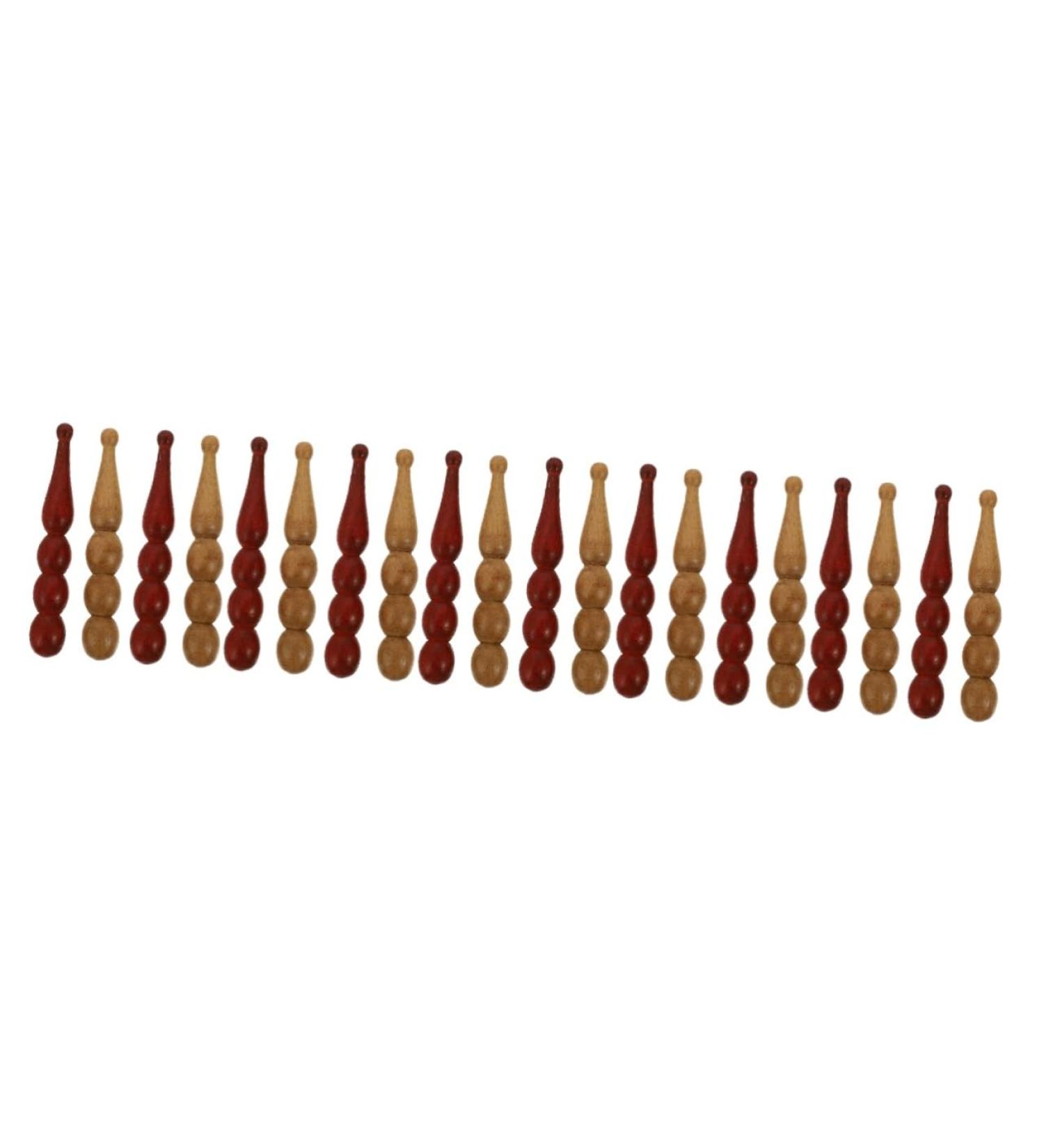20-Piece Pearl Care Tools Set | Wooden Foot Roller & Hand Massage Devices | Best Manual & Pulse Massage Tools | Luxurious Cosmetics | Shop Now! - Buy Online on GoSupps.com