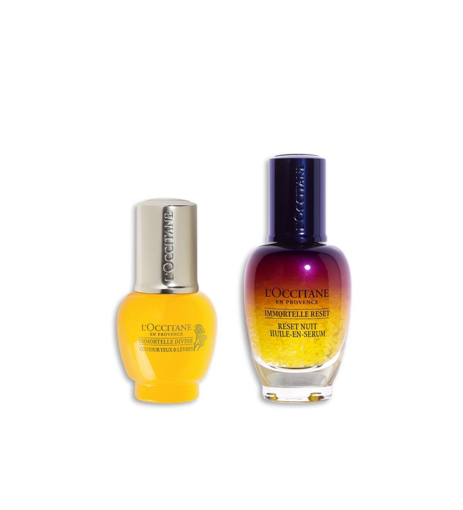 L'Occitane Rise & Revitalize Face and Eye Duo | Skincare Set for Radiant Skin - Buy Online on GoSupps.com