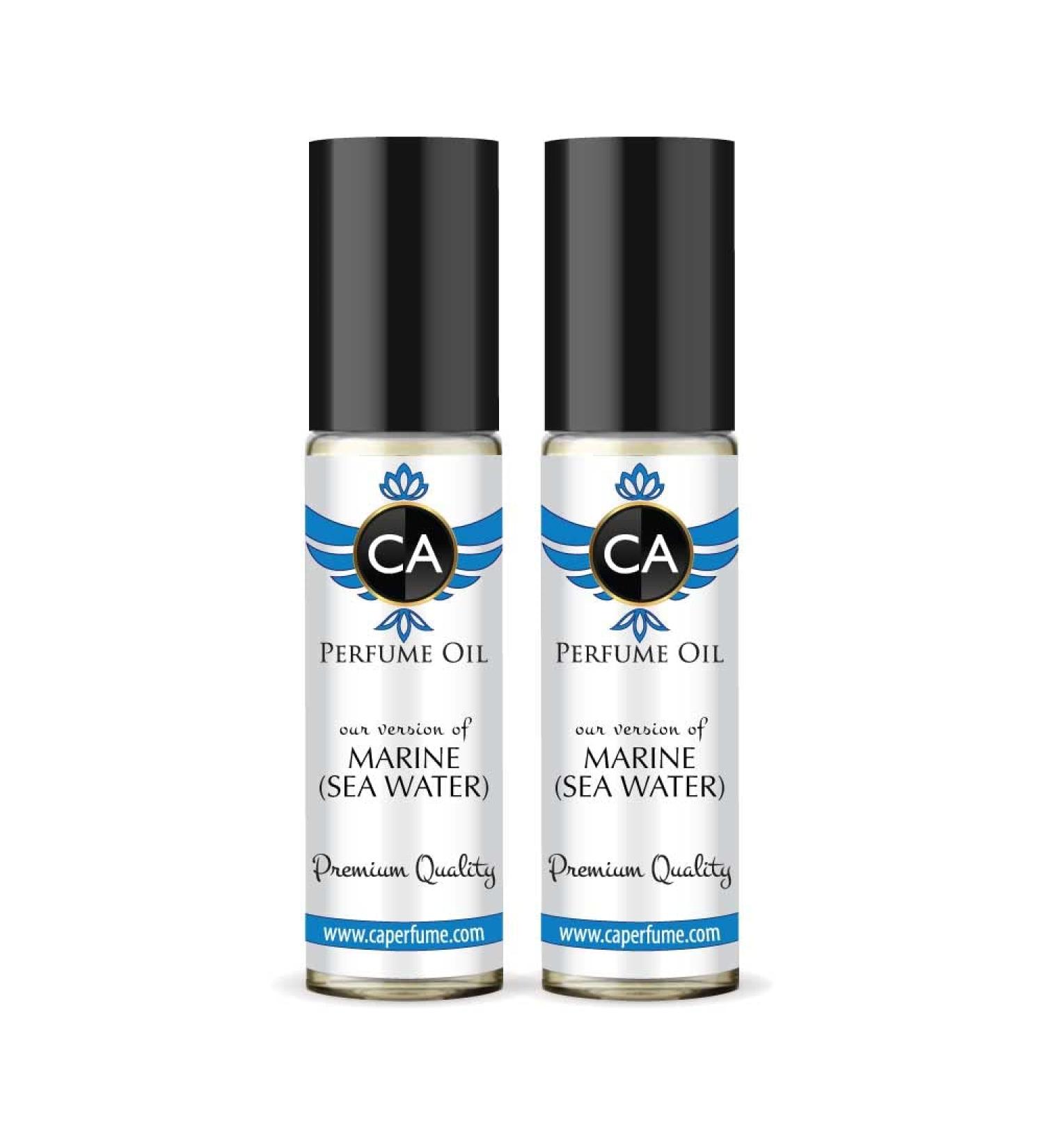 CA Perfume Impression of Emra Marine Sea Water For Women & Men Replica Fragrance Body Oil Dupes Alcohol-Free Essential Aromatherapy Sample Travel Size Concentrated Long Lasting Roll-On 0.3 Fl Oz-X2 Aquatic 0.66 Fl Oz (Pack of 1) - Buy Online on GoSupps.com
