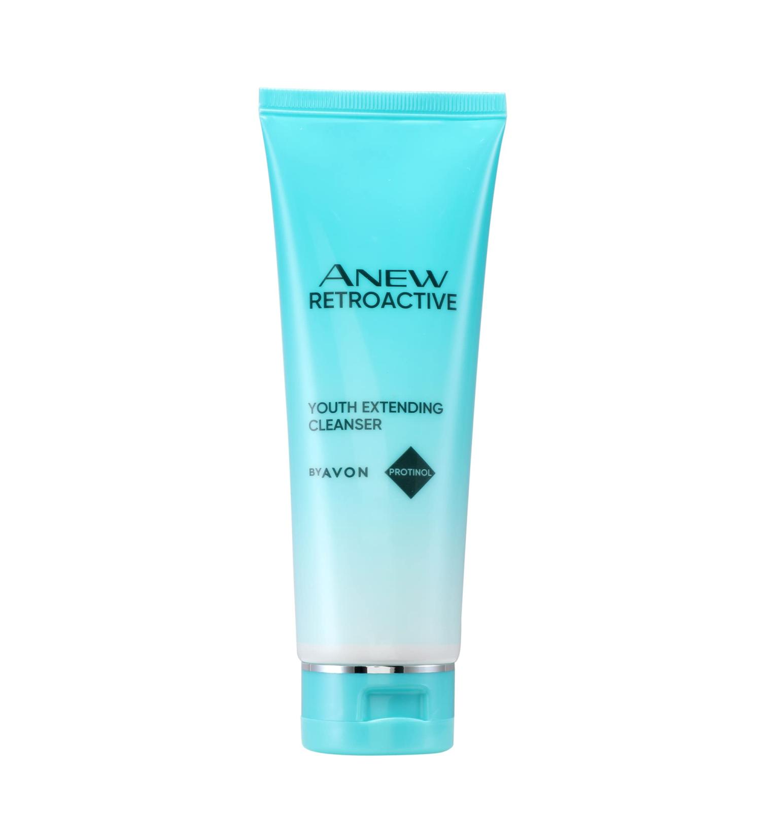 AVON Anew Retroactive Youth Extending Cleanser 125G - Anti-Aging Facial Cleanser - International Shipping Available - Buy Online on GoSupps.com