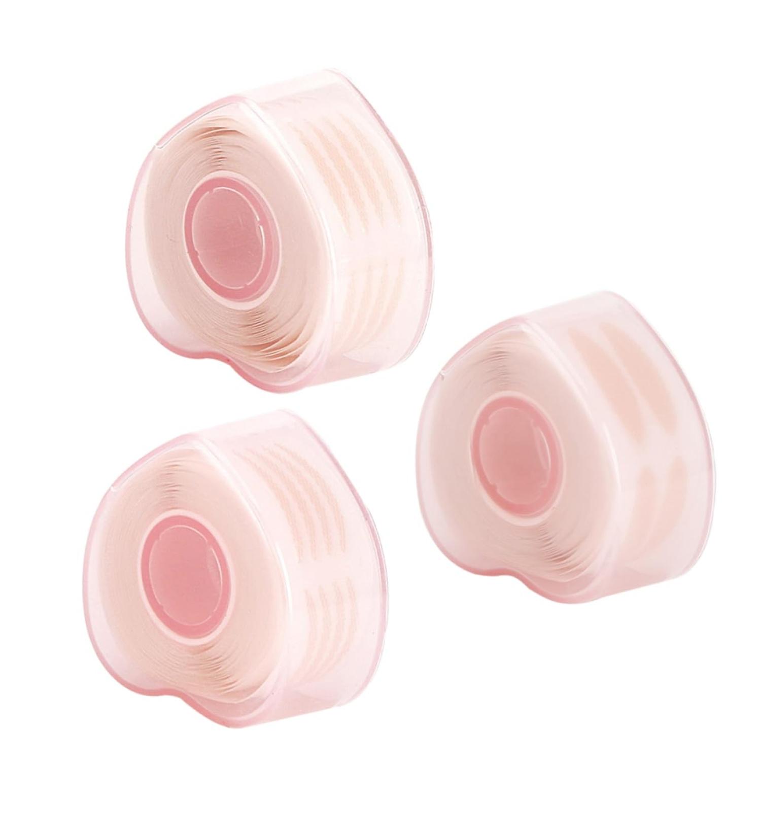 Ipetboom 3rolls Double Eyelid Sticker Beauty Tools Instrument for Pedicures Clear Duct Tape Natural Eyelid Tape Stickers Double Eye Shaping Sticker Lace Reel Spray Water Pink Girl - Buy Online on GoSupps.com