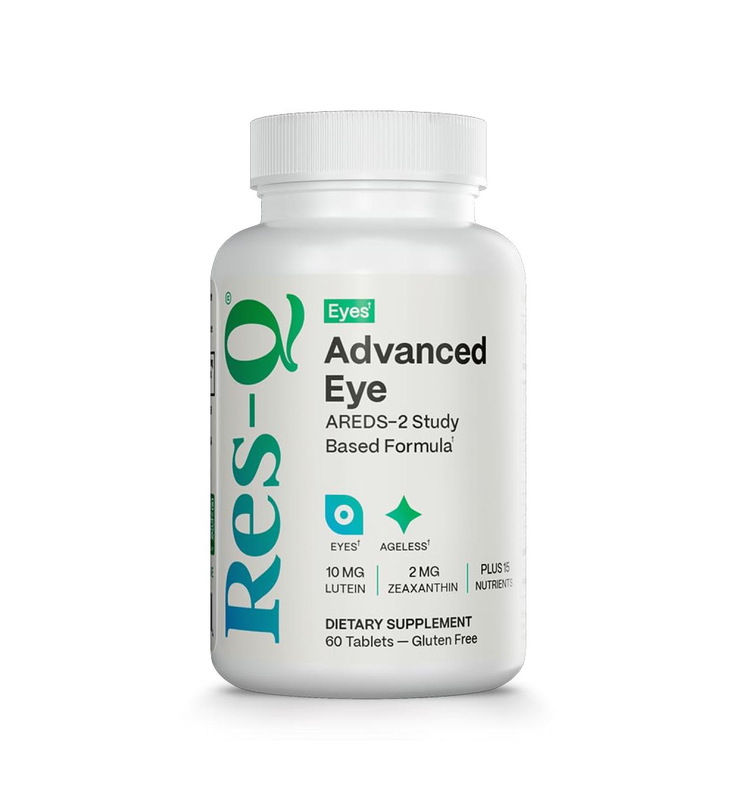 Res-Q Advanced Eye Support with 14 Critical Eye Nurtrients 60 tablets