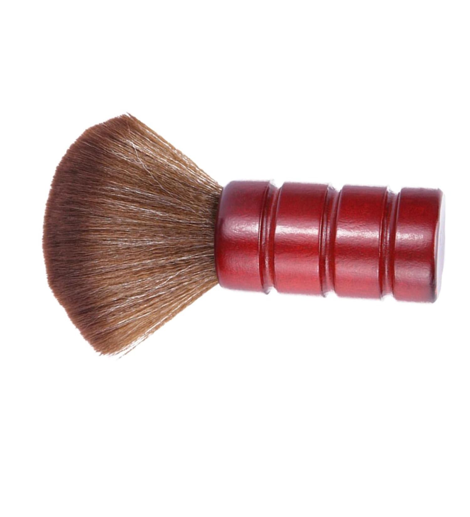 FRCOLOR Neck Duster Hair Cutting Brush Hair Cleaning Brush Neck Brush Barber Neck Cleaning Tools Barber Tool Face Cleaner Brush Wooden Handle Brush Hair Brush Soft Red Bamboo - Buy Online on GoSupps.com