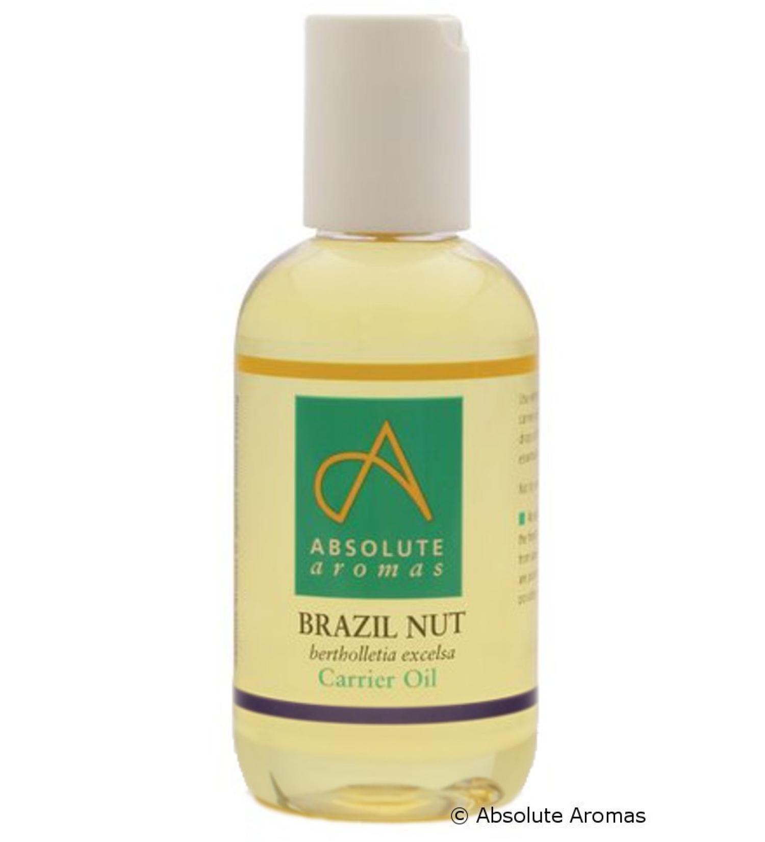 Absolute Aromas Absolute Aromas Brazil Nut Oil (Betholettia Excelsa) 150 ml Pure natural vegan and cruelty-free Moisturizing carrier oil for body and face massage