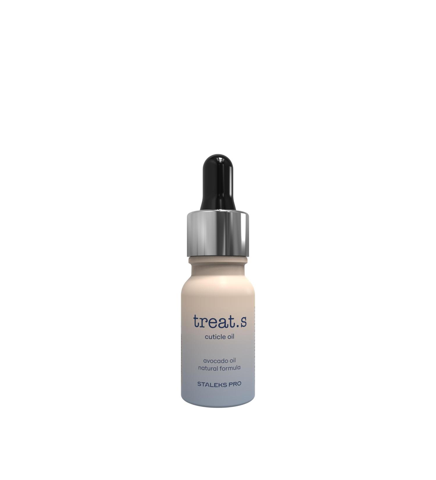 Treat.s by STALEKS PRO Huile r g n rante pour ongles et cuticules - Nourrit lisse les cuticules et renforce les ongles - Cruelty Free (10 ml)