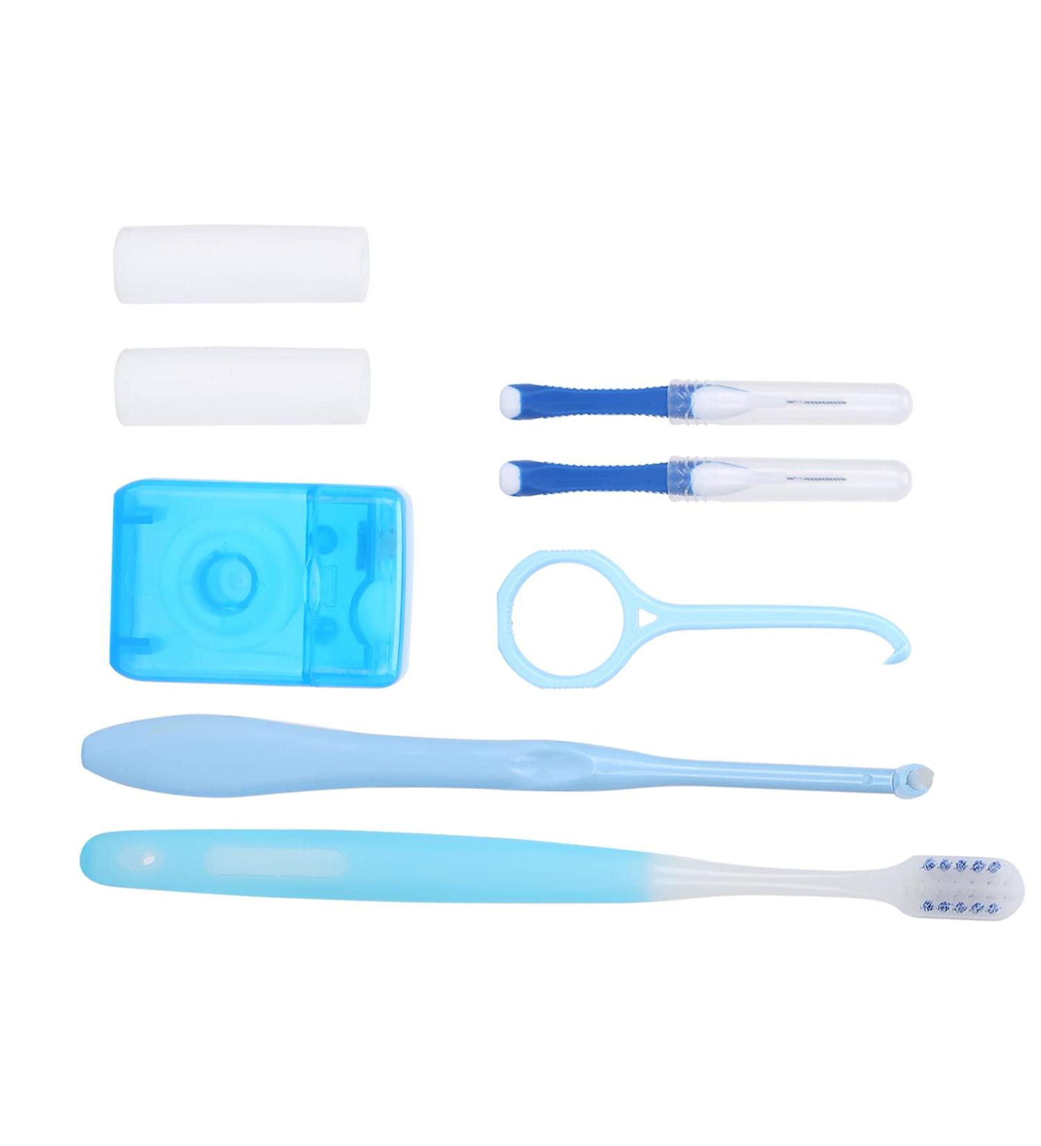 Premium Orthodontic Oral Care Set | Braces Cleaning Brush & Interdental Brush | Orthodontic Wax Tools for Effective Cleaning - Buy Online on GoSupps.com