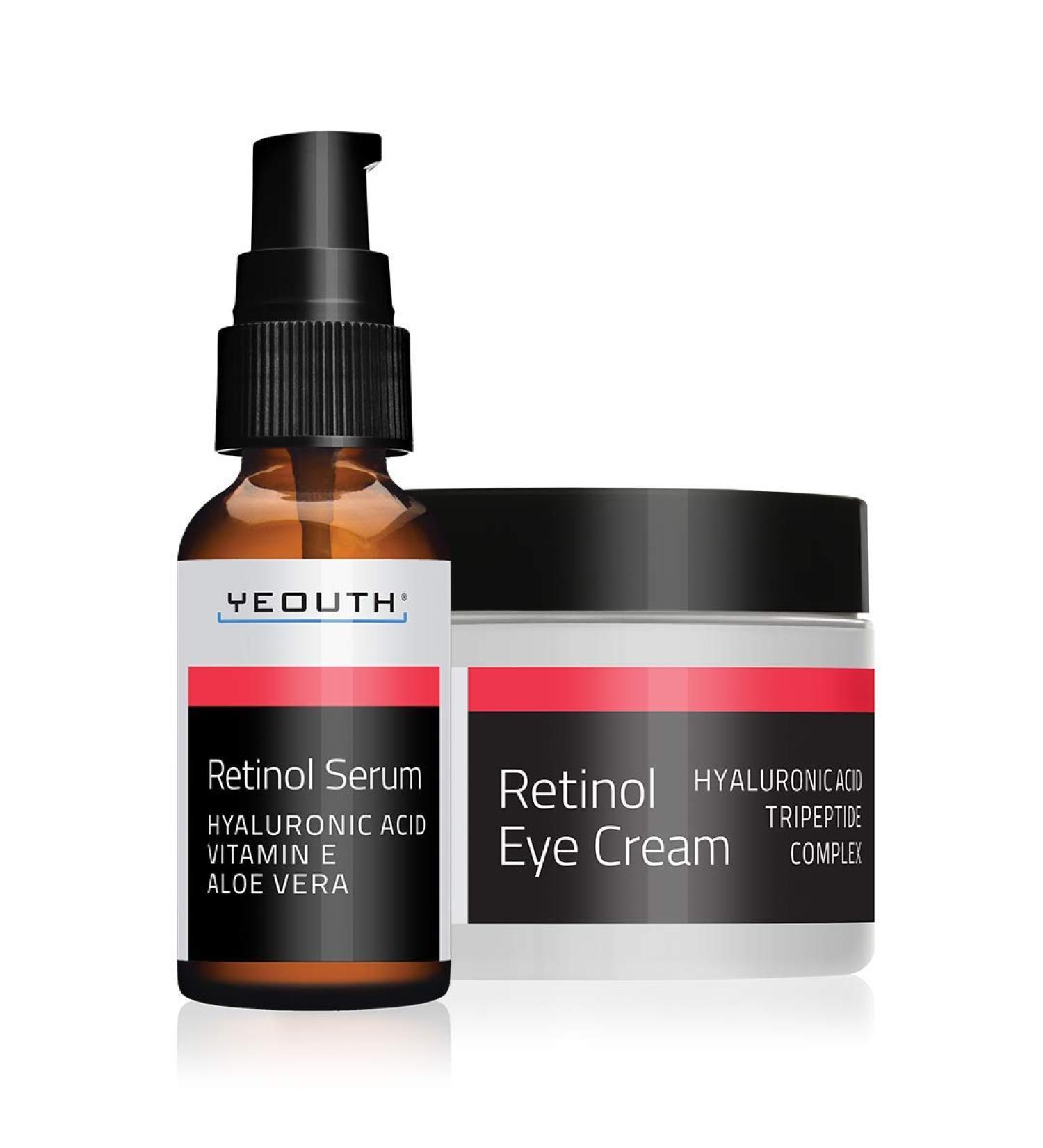 Yeouth Retinol Moisturizer with Hyaluronic Acid & Ginseng - Anti-Aging Skincare 1 oz - Buy Online on GoSupps.com