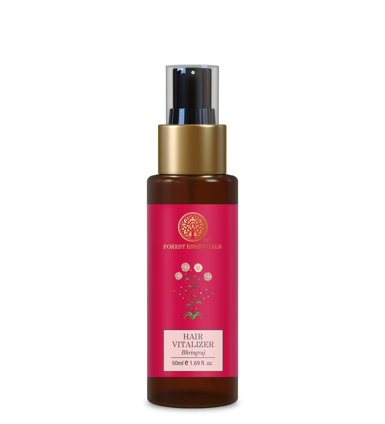 Forest Essentials Hair Vitalizer Bhringraj 50ml (Hair Spray) - Buy Online on GoSupps.com