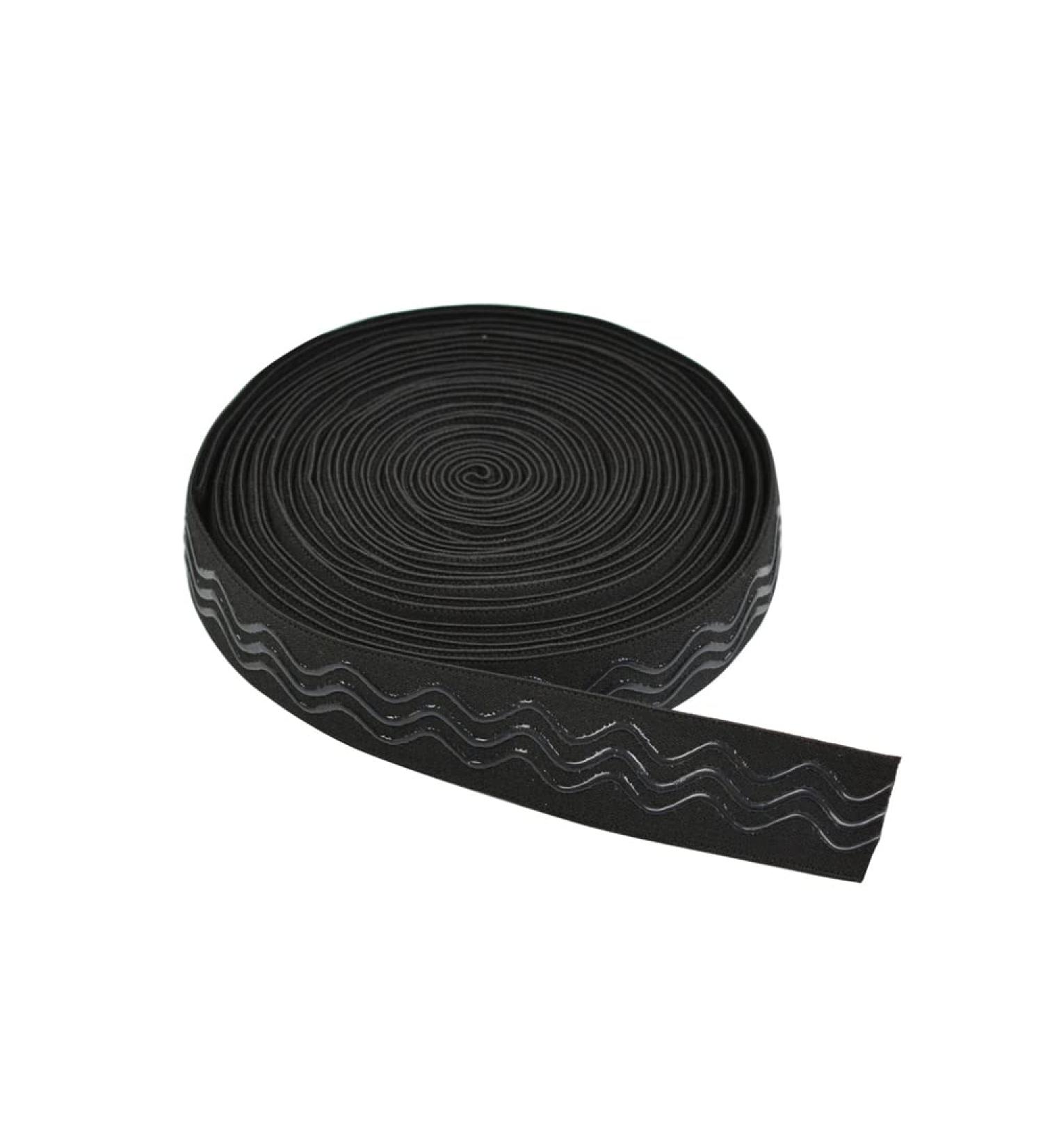 Elastic Band Non-Slip Wavy Silicone Grip for Wig Making - 6 Yard, 1 Inch - Buy Online on GoSupps.com