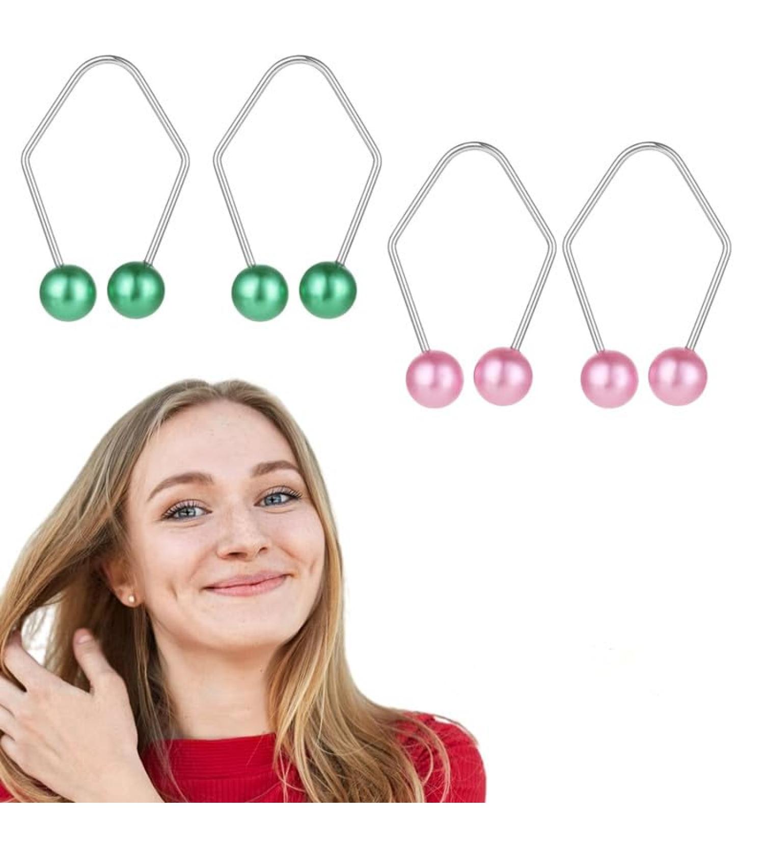 THJOPOKEEL Dimple Makers For Cheeks 4 PCS Pink and green Dimple Facial Toning Devices For Facial Care & Exercise Develop Beautiful Smile Natural Dimples devices Gifts For Women - Buy Online on GoSupps.com