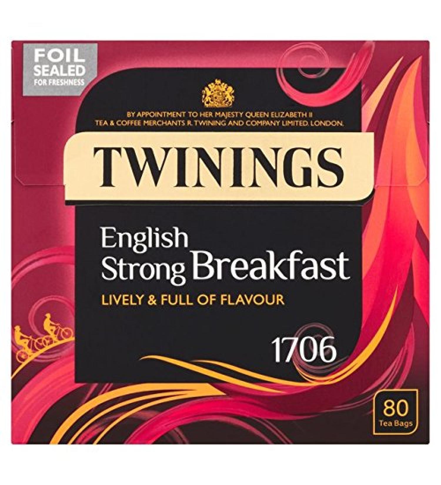 Twinings Twinings 1706 80S Tea Bags 250g