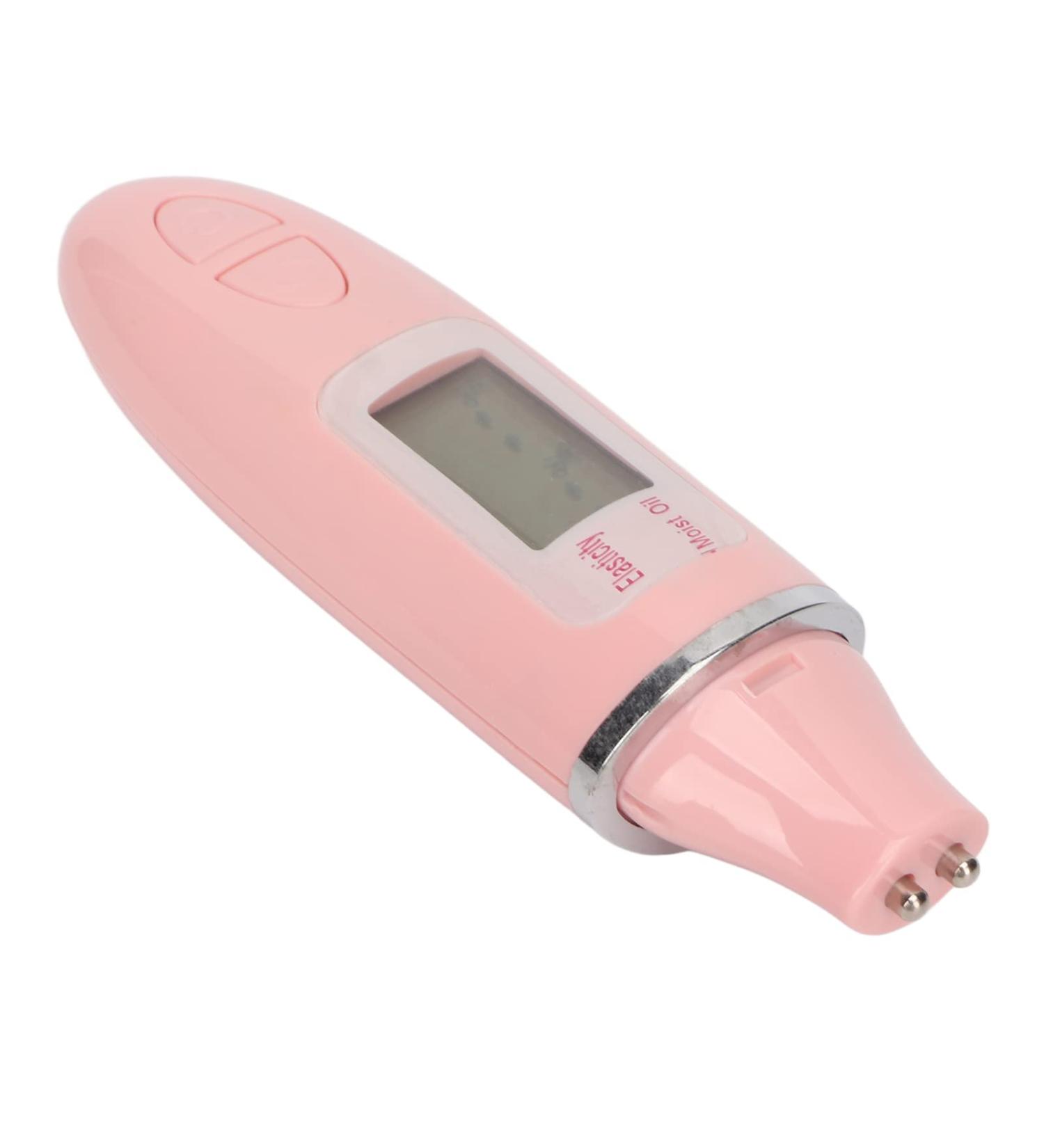 Digital Skin Moisture Meter Skin Moisture Analyzer Accurate Portable Water Oil Test for Beauty Salon - Buy Online on GoSupps.com