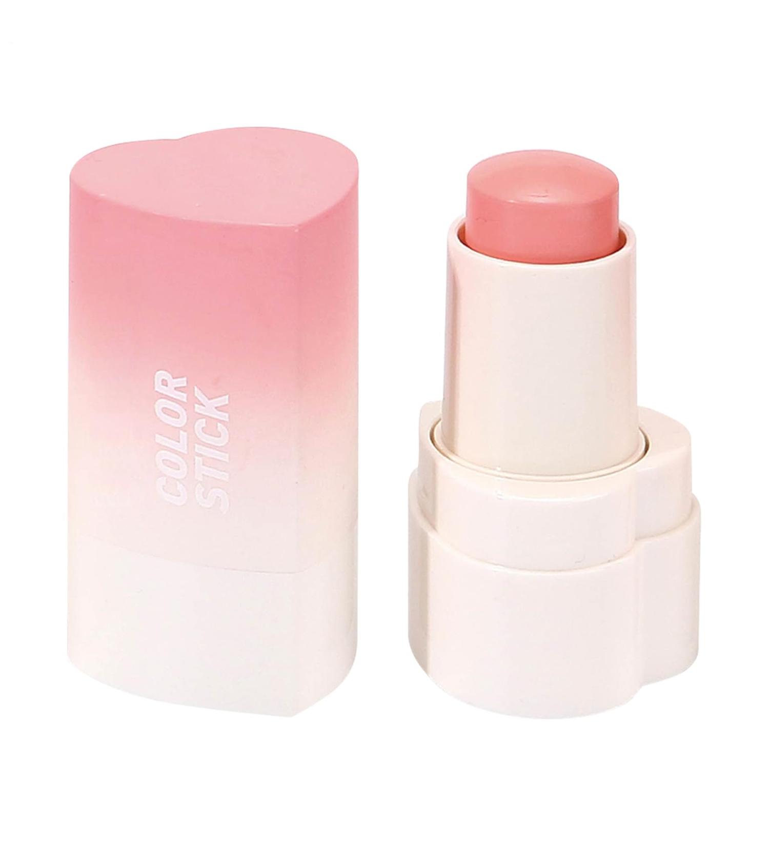 Facial Blush 8 Gram Blush Stick Buildable Face Makeup for Wedding Date Evening Travel Morning Routine Family Party Vacation Picnic Daily Use 03 - Buy Online on GoSupps.com