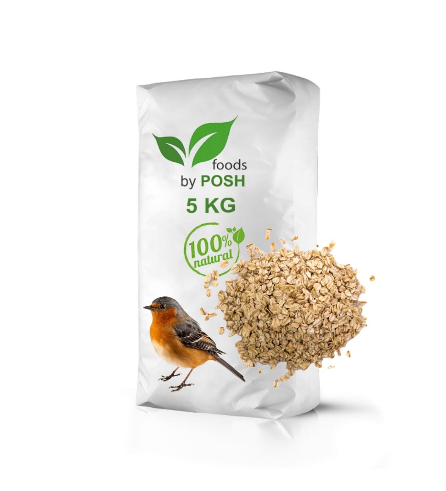 Non-GMO Oatmeal - Bird Food - Rodent Food - Horse Food (5 kg) - Buy Online on GoSupps.com