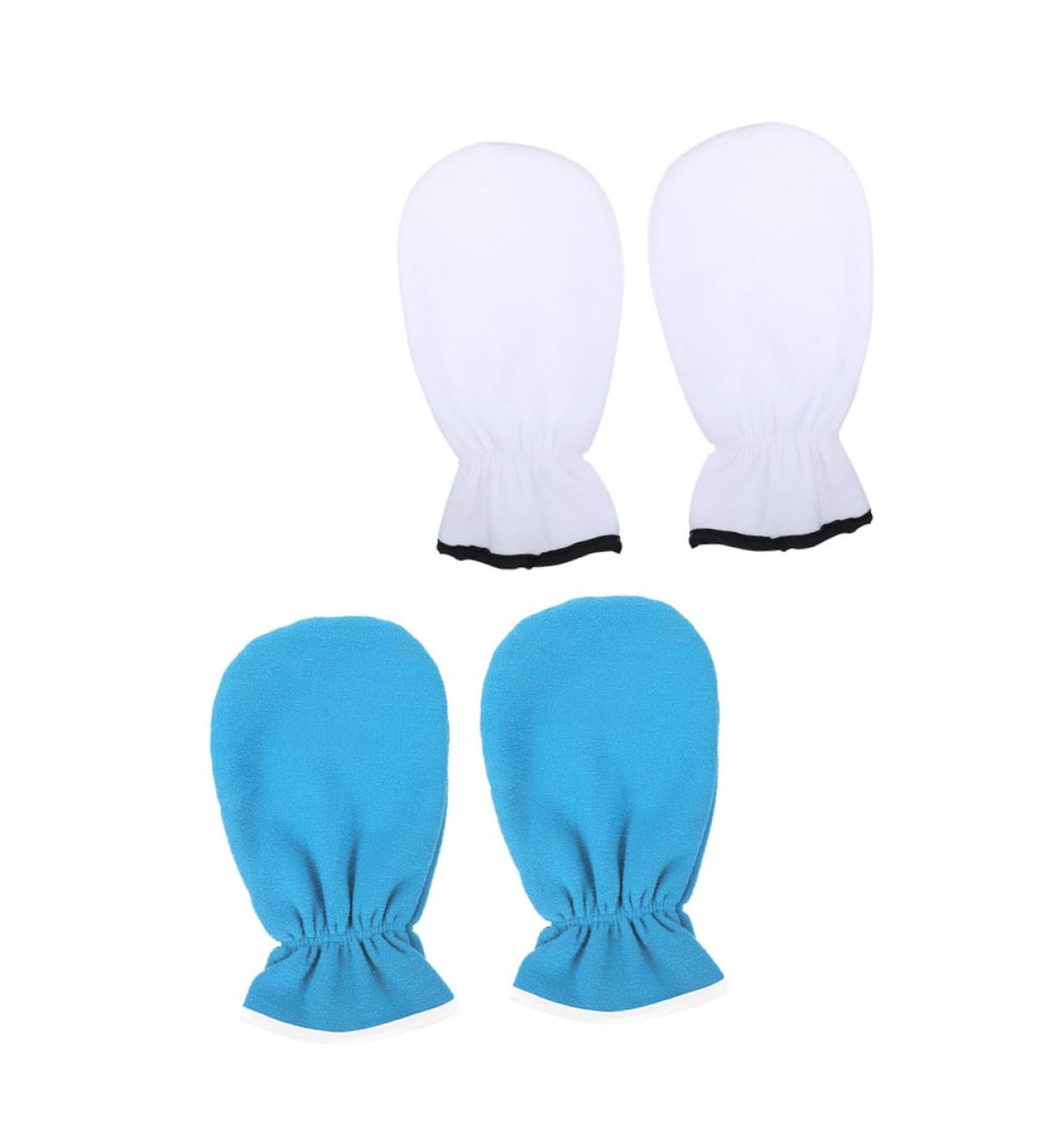 Healeved 2 Pairs Essential Oil Gloves Hand Spa Gloves Hand Spa Mittens Washable Wax Mitts Thermal Hand Liner Paraffin Wax Warmer Portable Paraffin Mitts Wax Gloves Care Bag Major Flannel - Buy Online on GoSupps.com