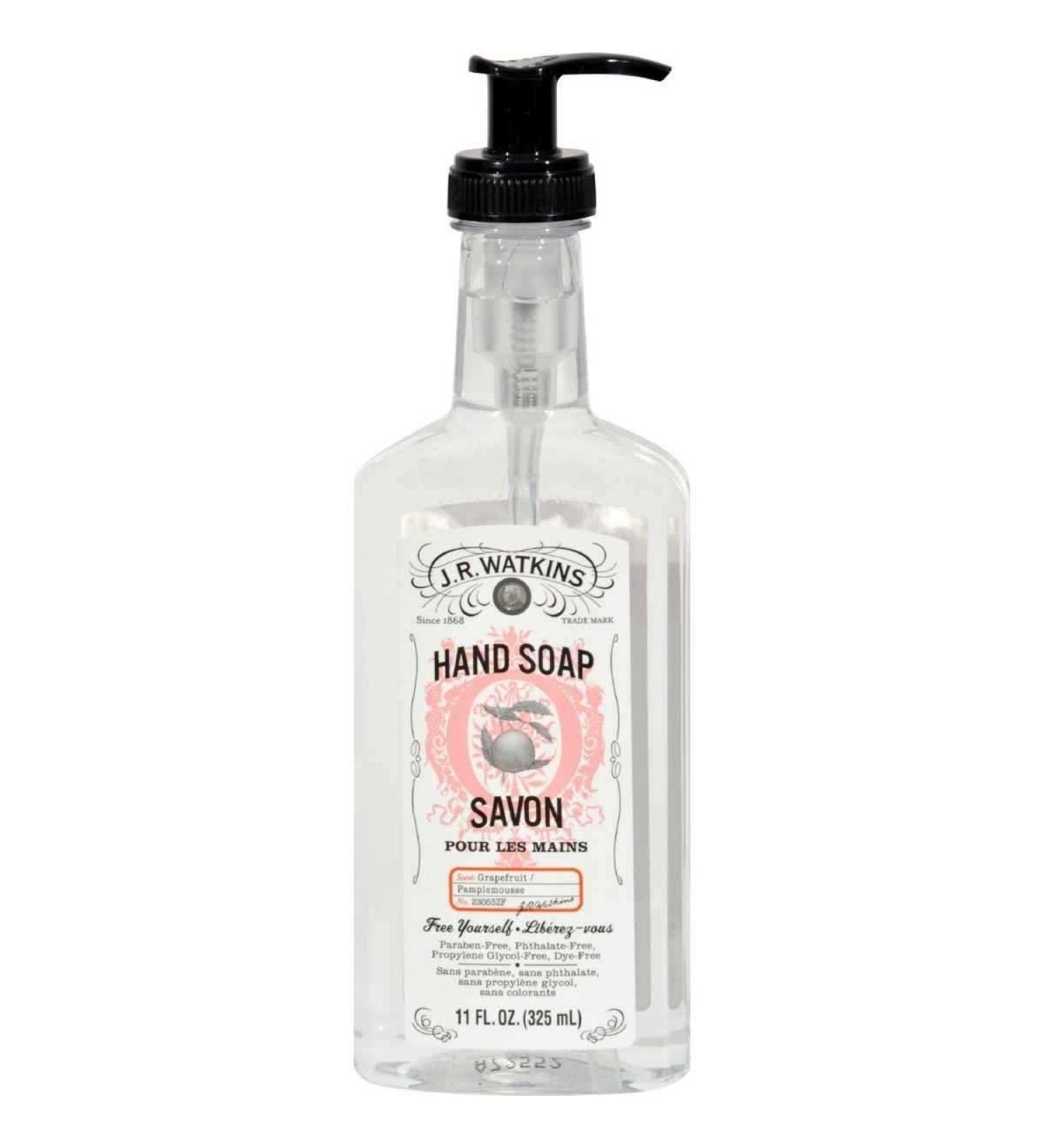 J.R. Watkins Grapefruit Scent Liquid Hand Soap 11