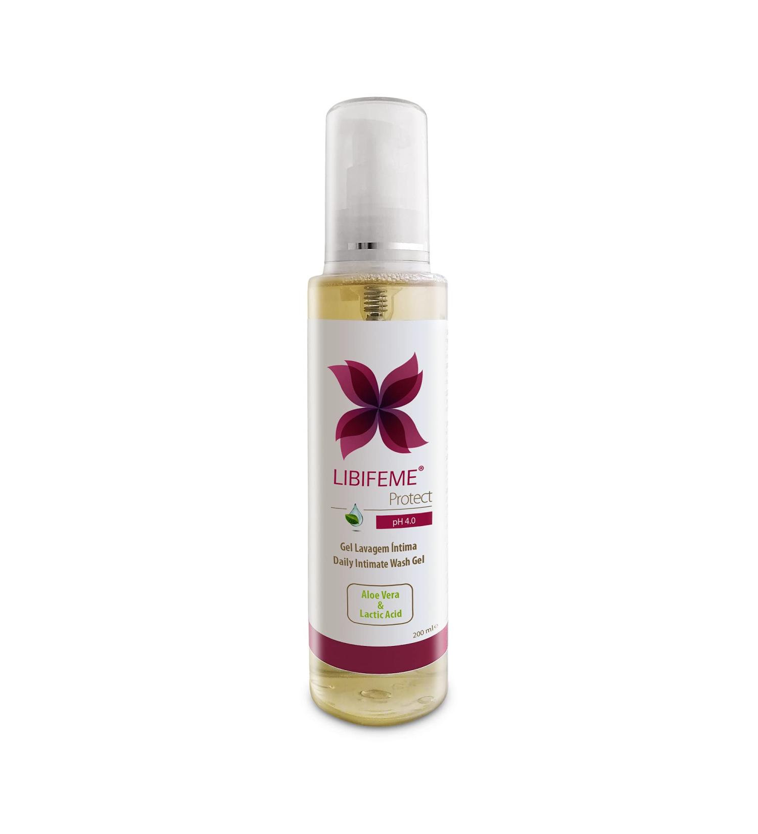 Daily Intimate Hygiene Gel pH 4.0 | Lactic Acid Aloe Vera & Essential Oils | Moisturizing & Soothing for Women's Skin | 200ml - Buy Online on GoSupps.com