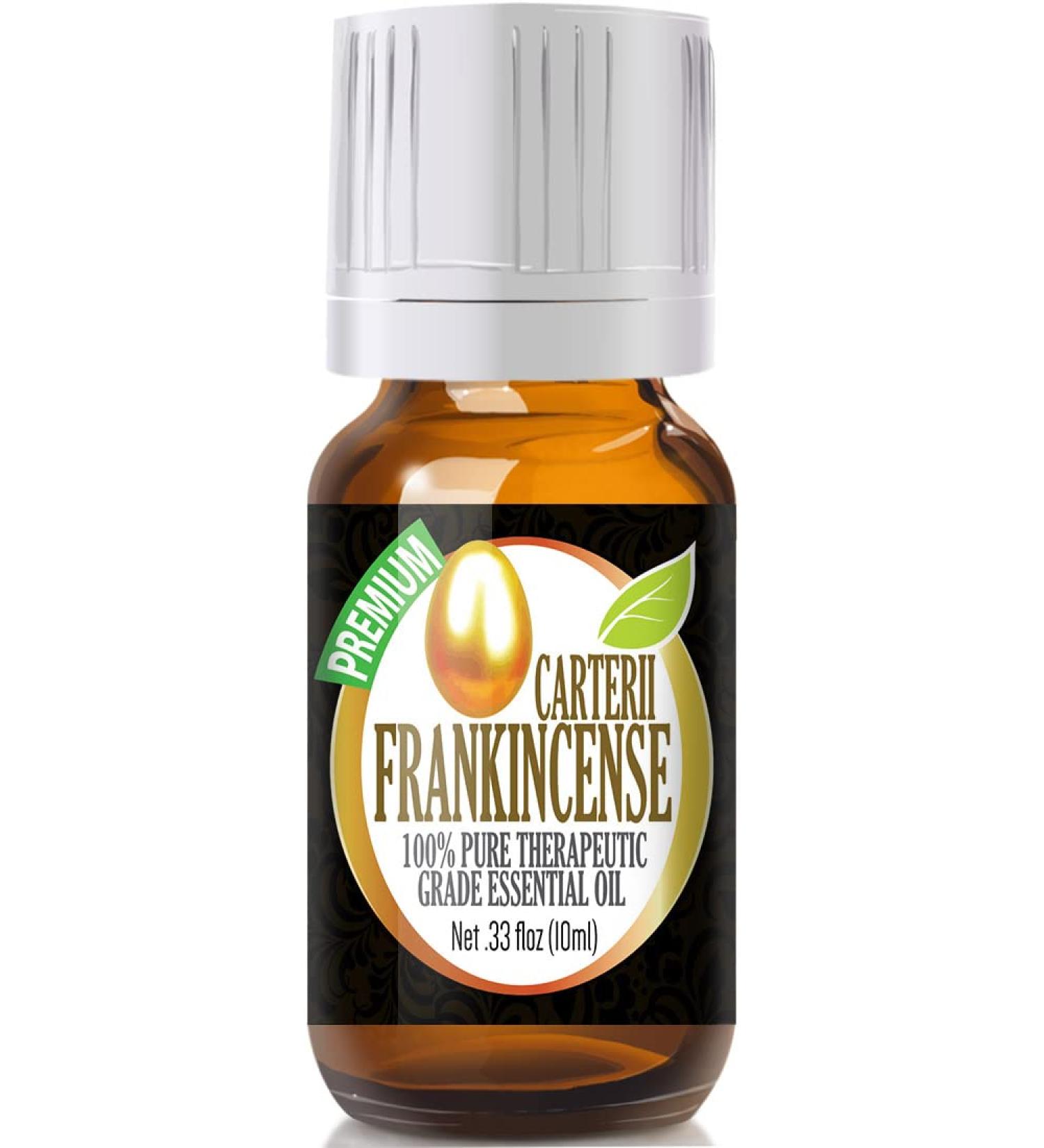 Healing Solutions Frankincense Essential Oil 10ml - 100% Pure Aromatherapy Oil for Relaxation & Wellness - International Shipping Available - Buy Online on GoSupps.com