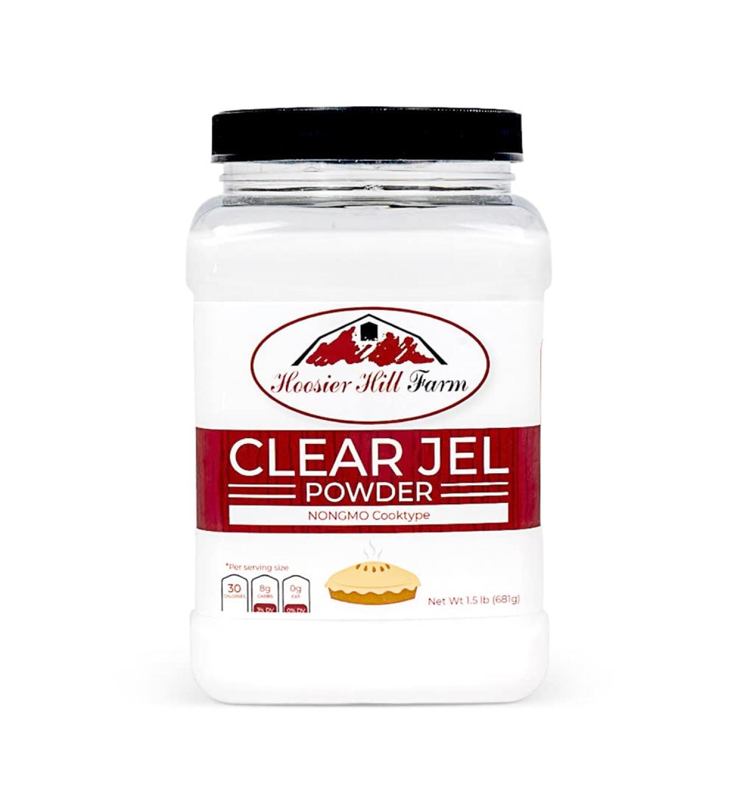 Hoosier Hill Farm Clear Jel 1.5 lbs - Premium Quality Thickening Agent | Pack of 1 - Buy Online on GoSupps.com