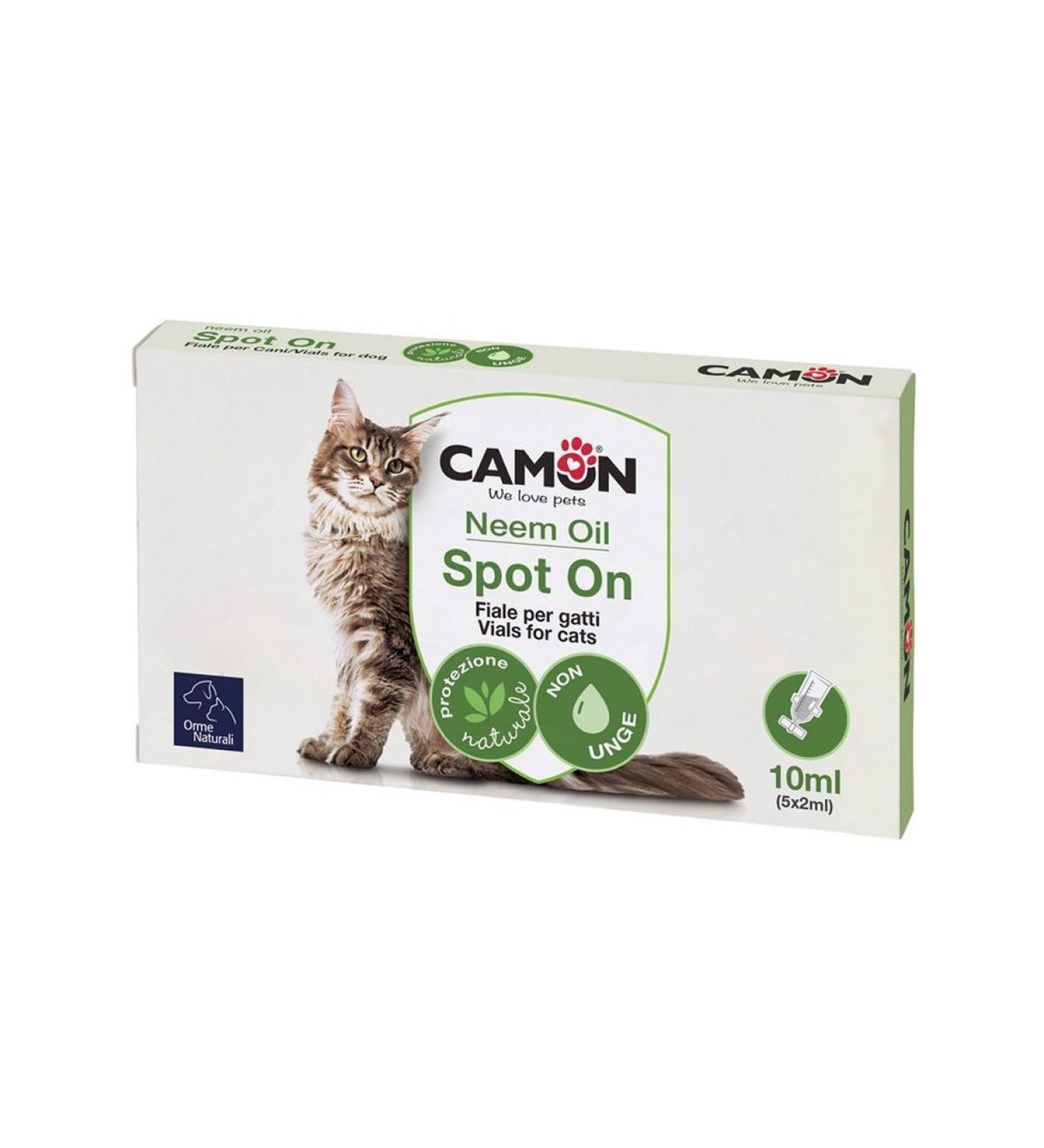 Camon - Spot-On ampoules for cats with neem oil - G910 5 ampoules 2.00 ml