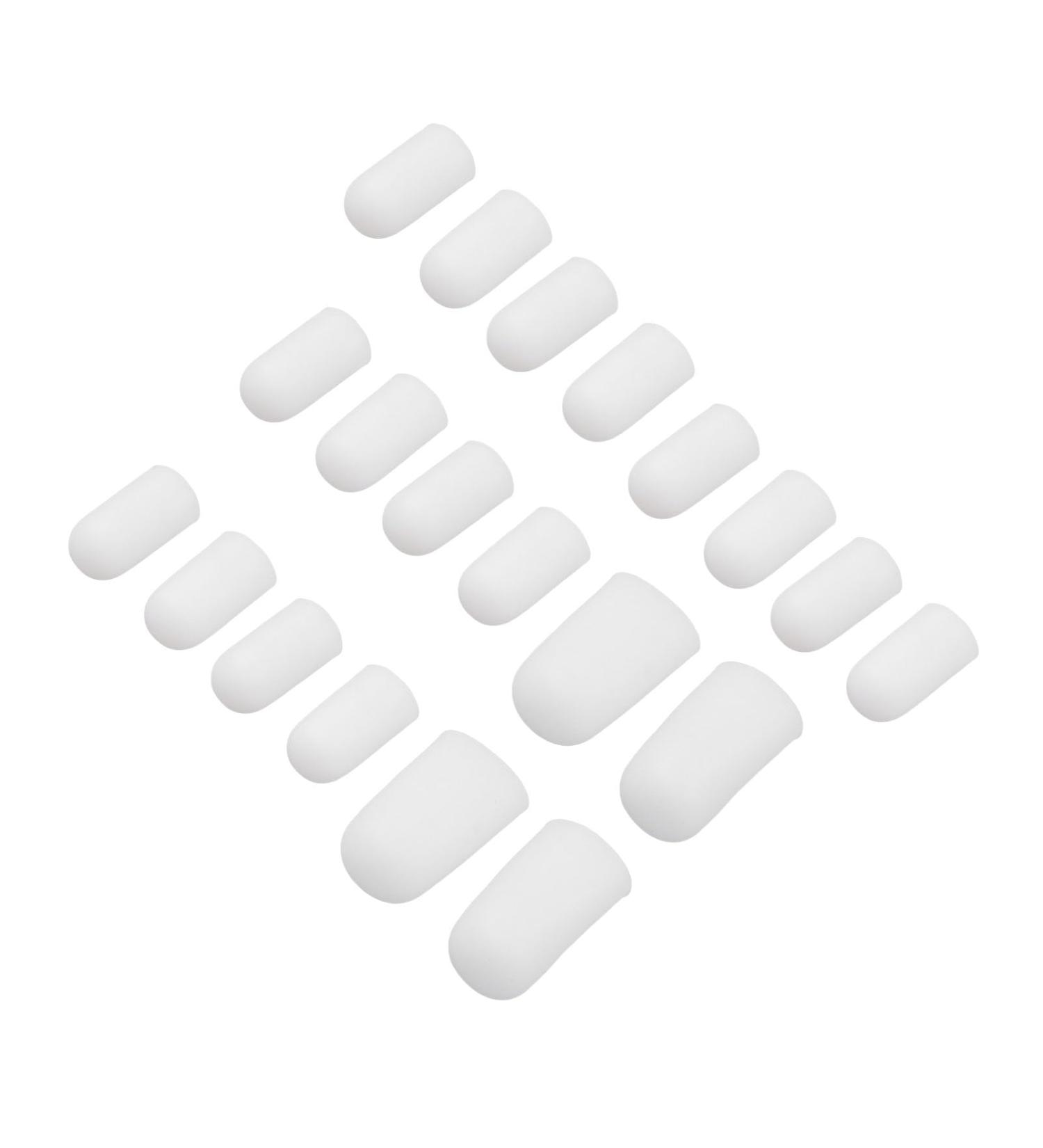 Silicone Toe Cap Protector - Set of 10 Pairs for Ingrown Toenail & Pain Relief in Sports Activities - Buy Online on GoSupps.com