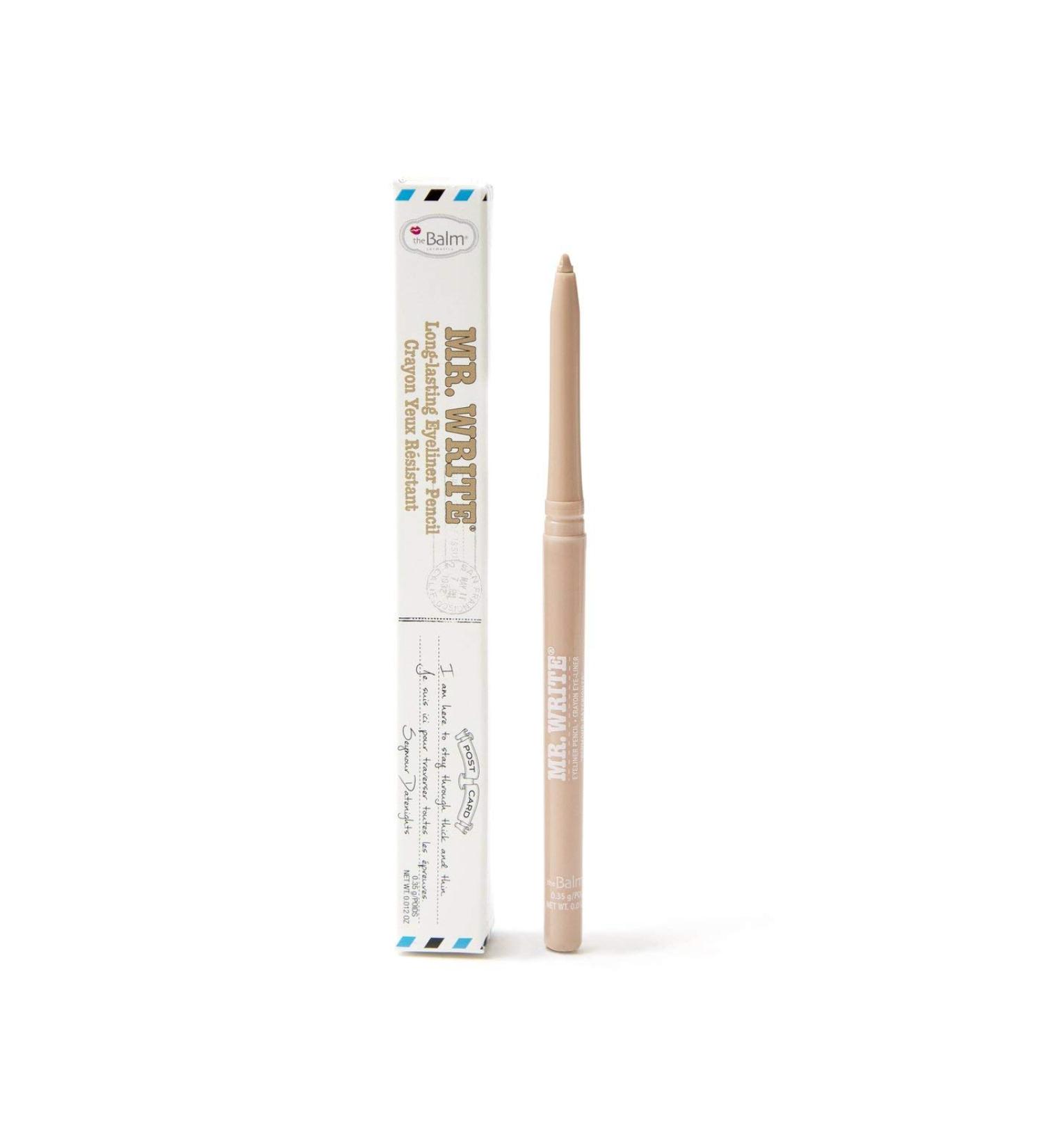 TheBalm Mr. Write Seymour Datenights Eyeliner Pencil - Nude-Beige | Long-wearing Formula - Buy Online on GoSupps.com