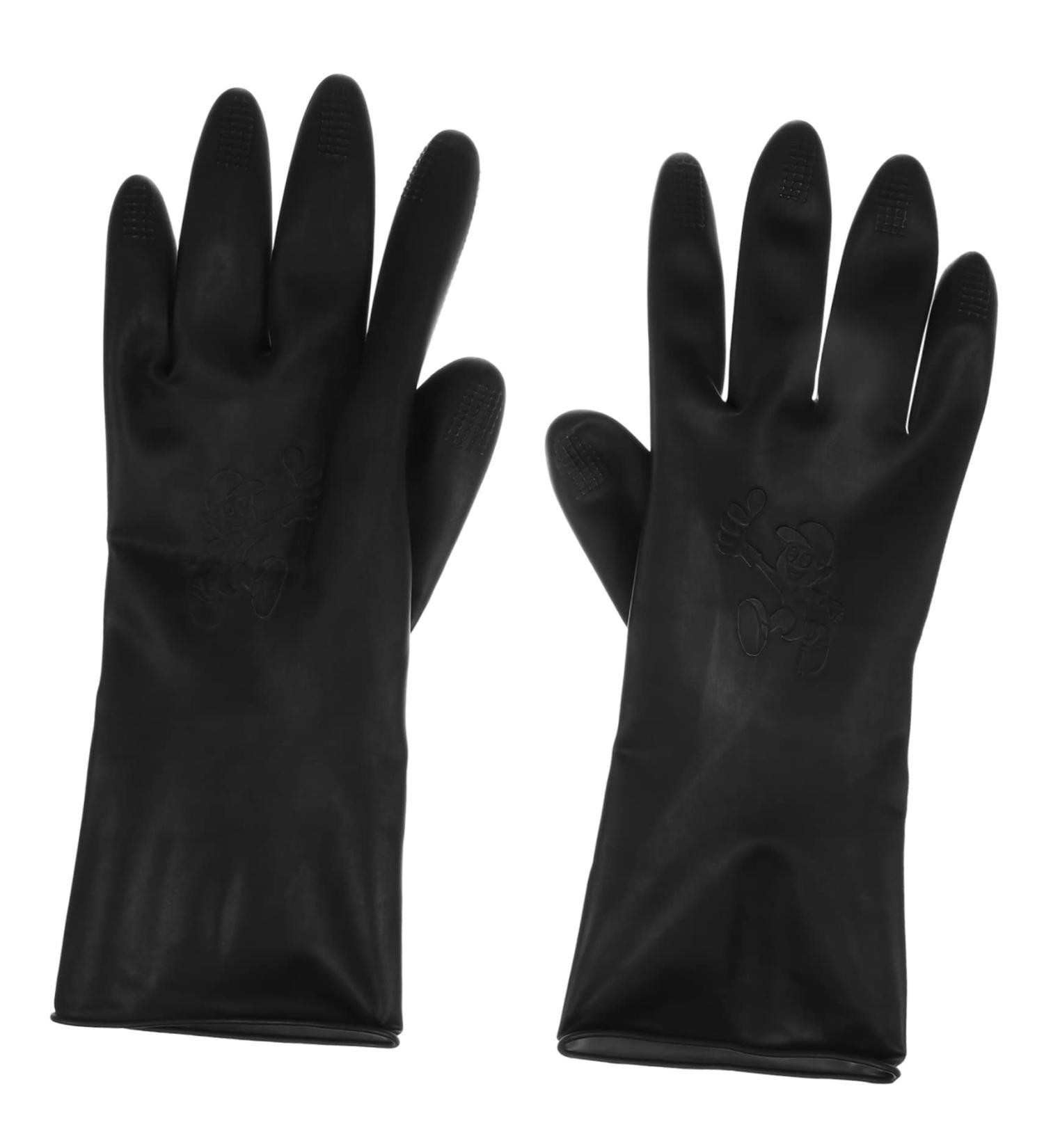 Vintorky Reusable Hair Dye Gloves for Men - 3 Pairs of Medium-Sized Latex Gloves - Perfect for Hair Dye & Shampoo - Buy Online on GoSupps.com
