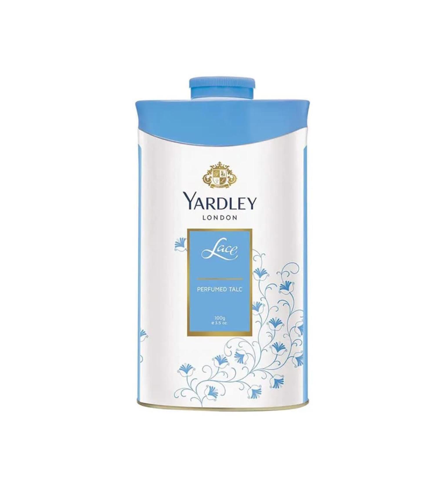 Yardley London Lace Talcum Powder 100 g - Buy Online on GoSupps.com