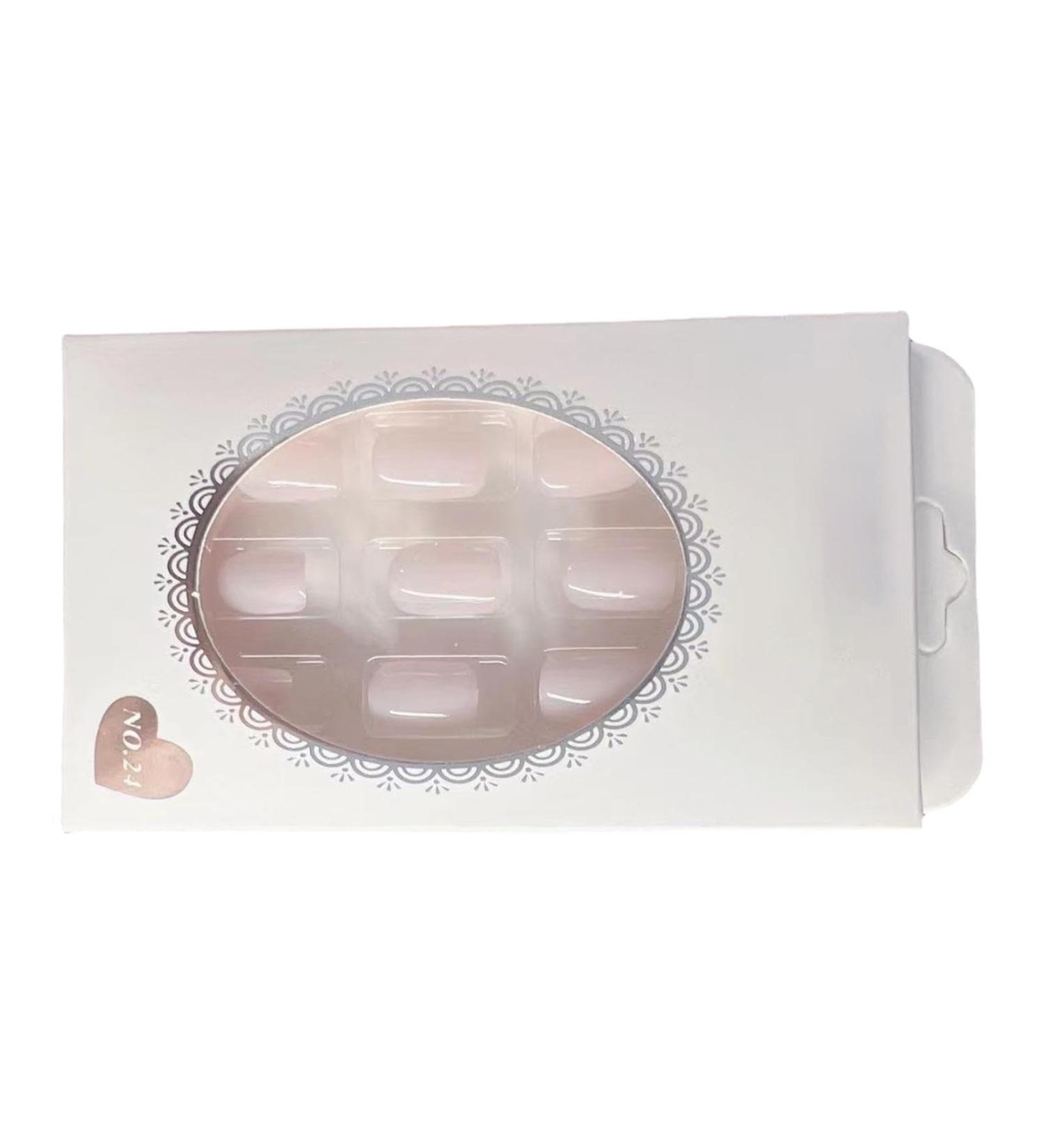 Fake Press On Nails | Fake Warable Nails - No Glue Press On Nails Fake Nails Short Removable False Nails Kit for Women - Buy Online on GoSupps.com