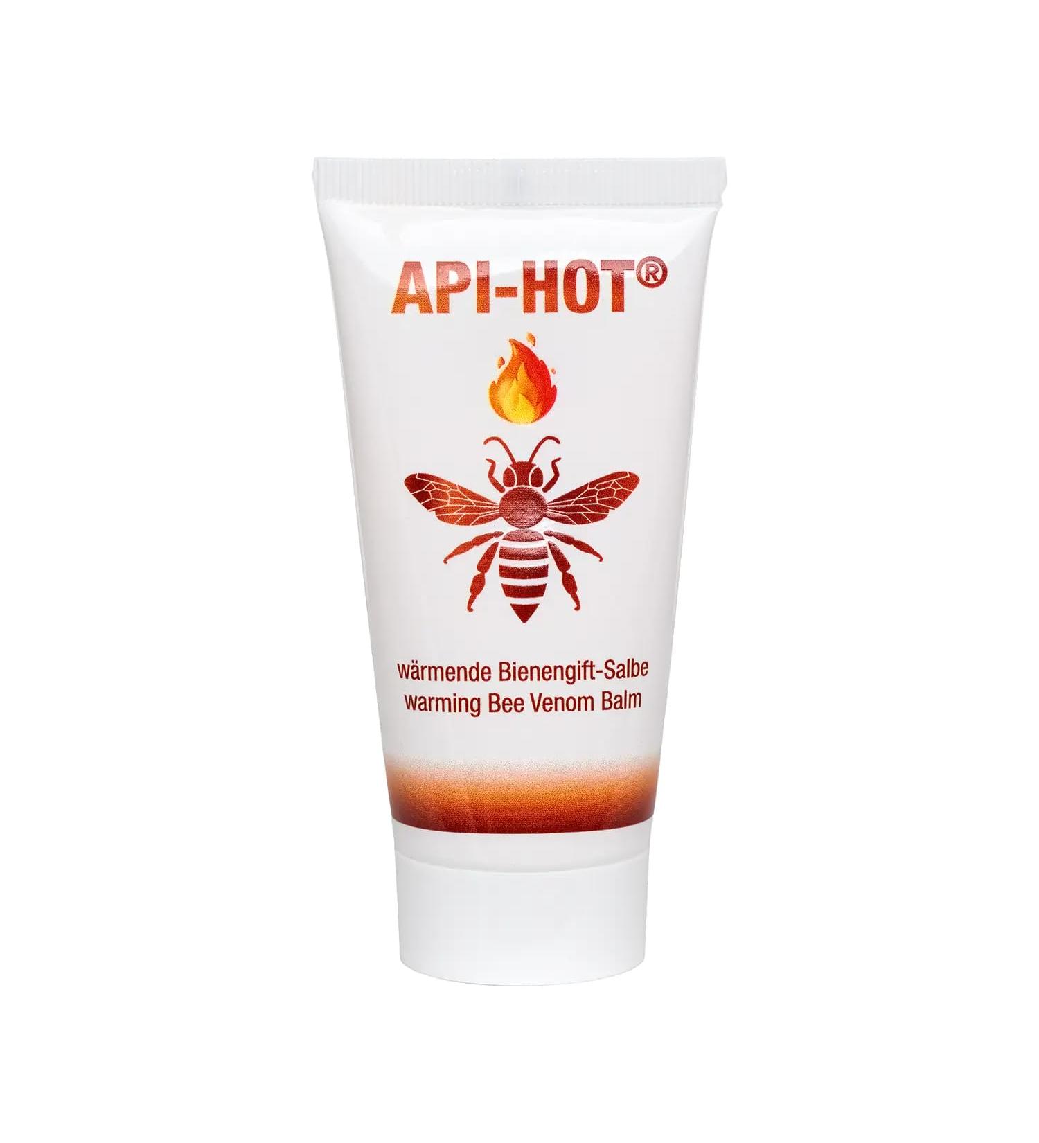 Schlo wald-Bienengut API-HOT Bee Venom Ointment - Warming Natural Care (50ml) | International Shipping Available - Buy Online on GoSupps.com