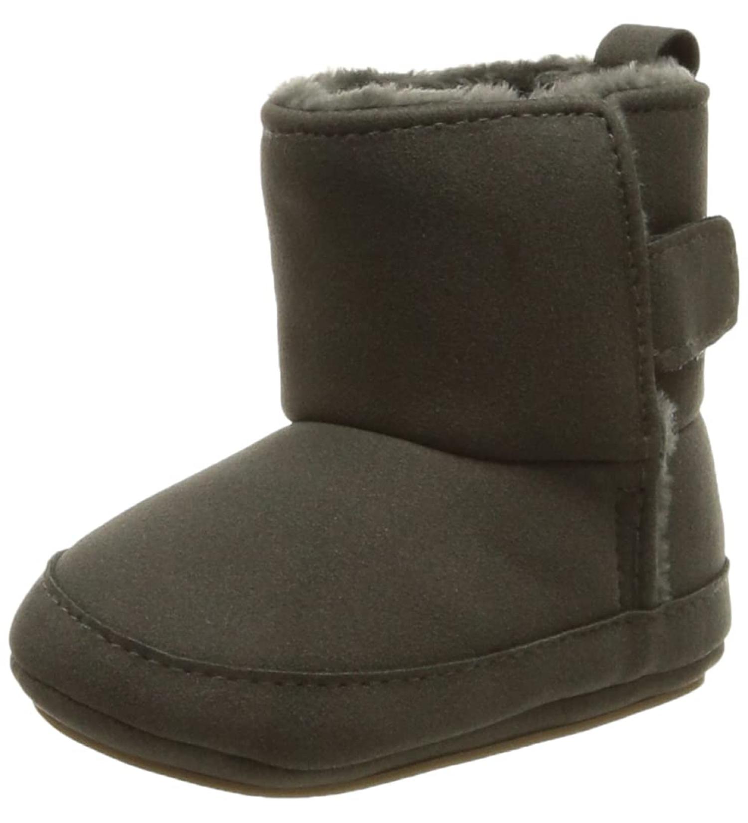 Sterntaler Boy's Baby Booties Boots - Size 1.5/2 UK Child, Grey Eisengrau - 5301711 - Buy Online on GoSupps.com