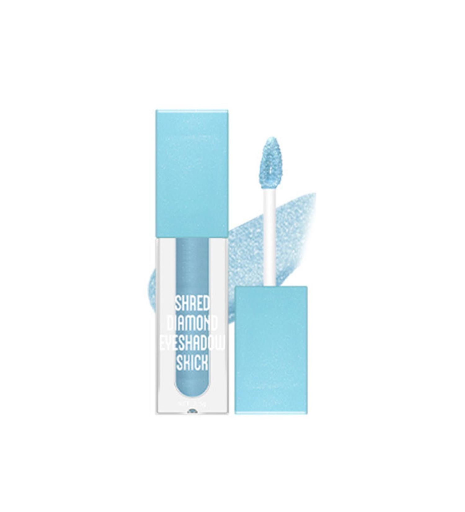 4 Colors Liquid Glitter Eyeshadow Highlighter Highlighting Glitter Liquid Eyeshadow Highlighter & Shimmer for Eyes/Face/Highlighter Sparkling Eye Makeup for Shimmering Galaxy Looks (02#Blue) - Buy Online on GoSupps.com